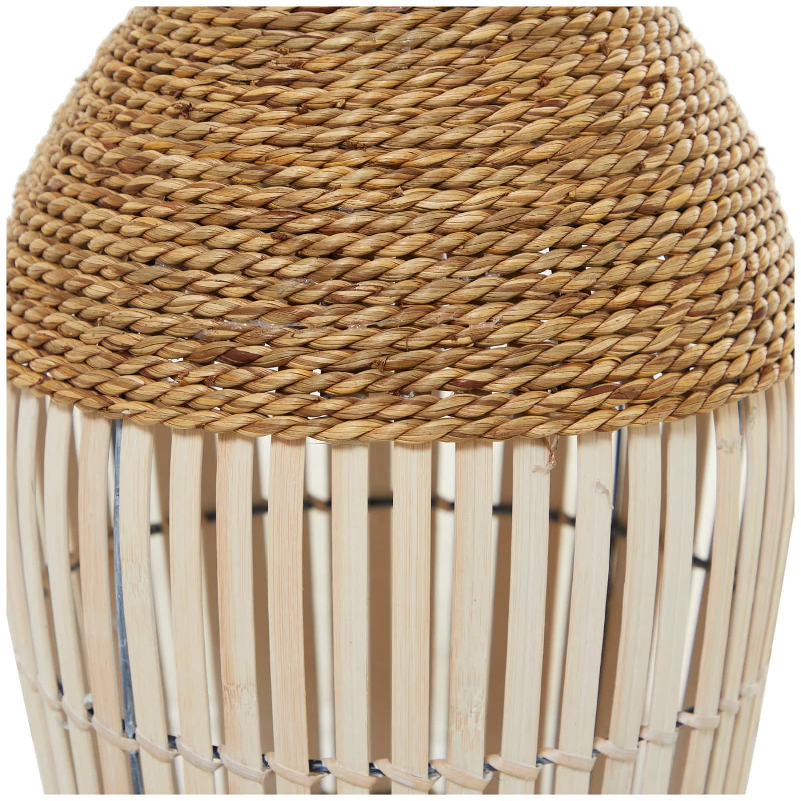 Brown Seagrass Handmade Tall Woven Floor Vase