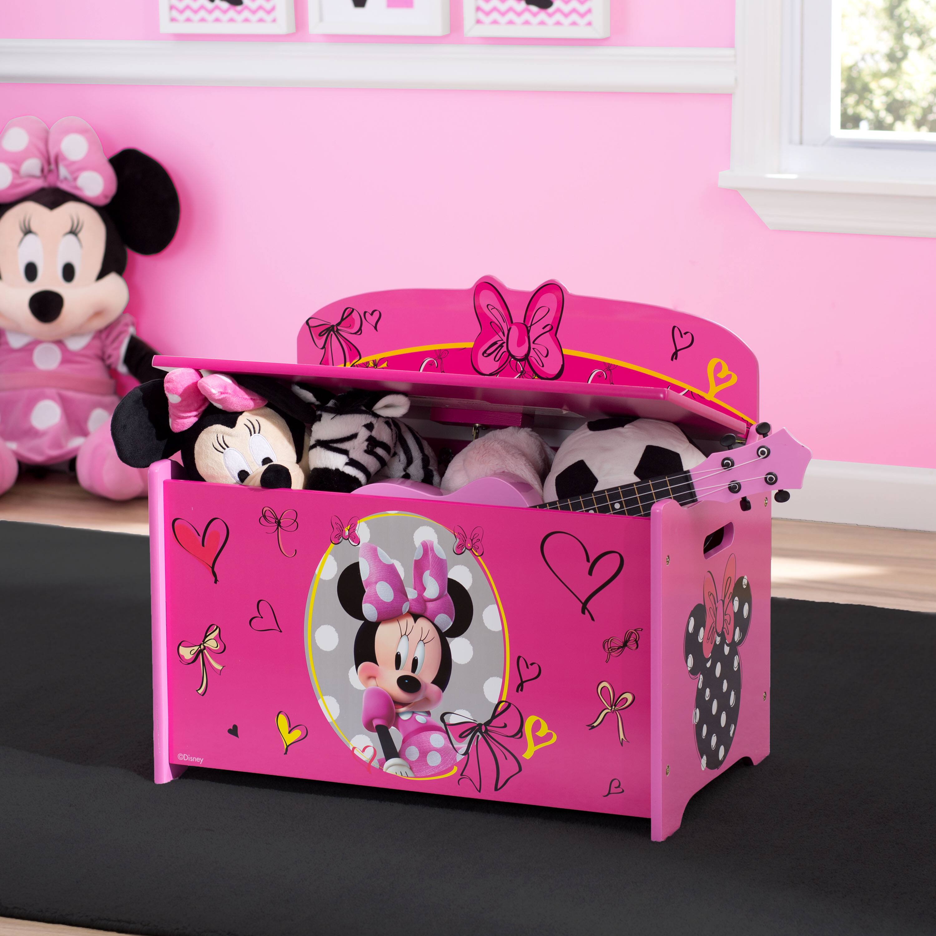 Delta Children Minnie Mouse Deluxe Toy Box