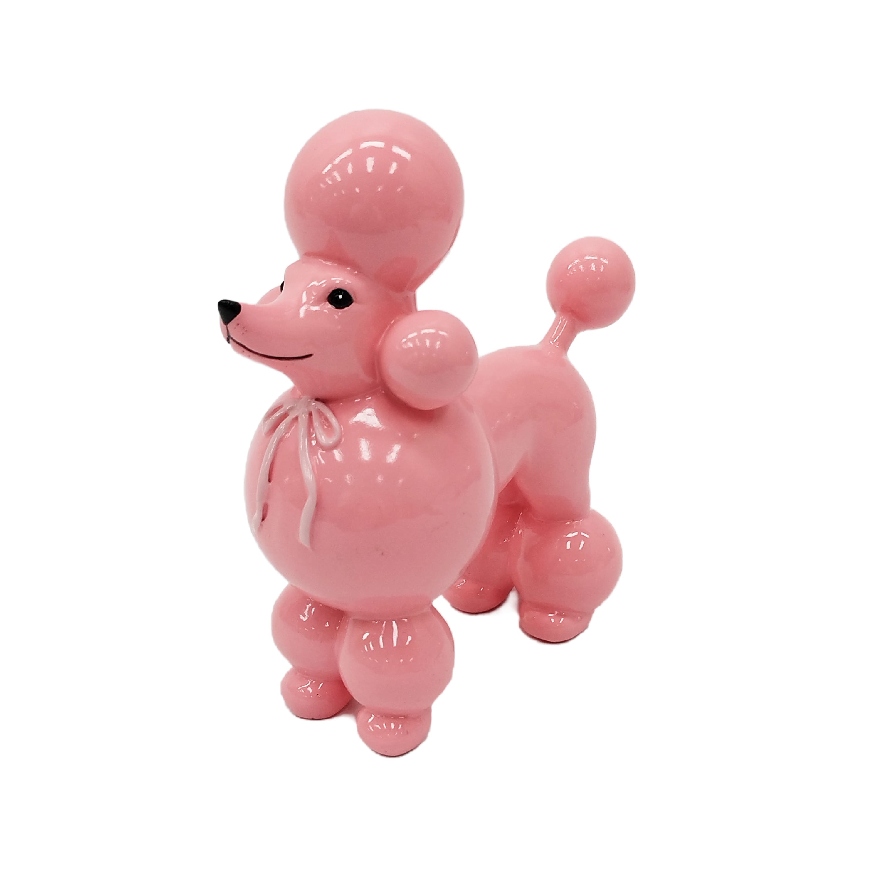 6&#x22; Poodle with Bow Tabletop D&#xE9;cor by Ashland&#xAE;