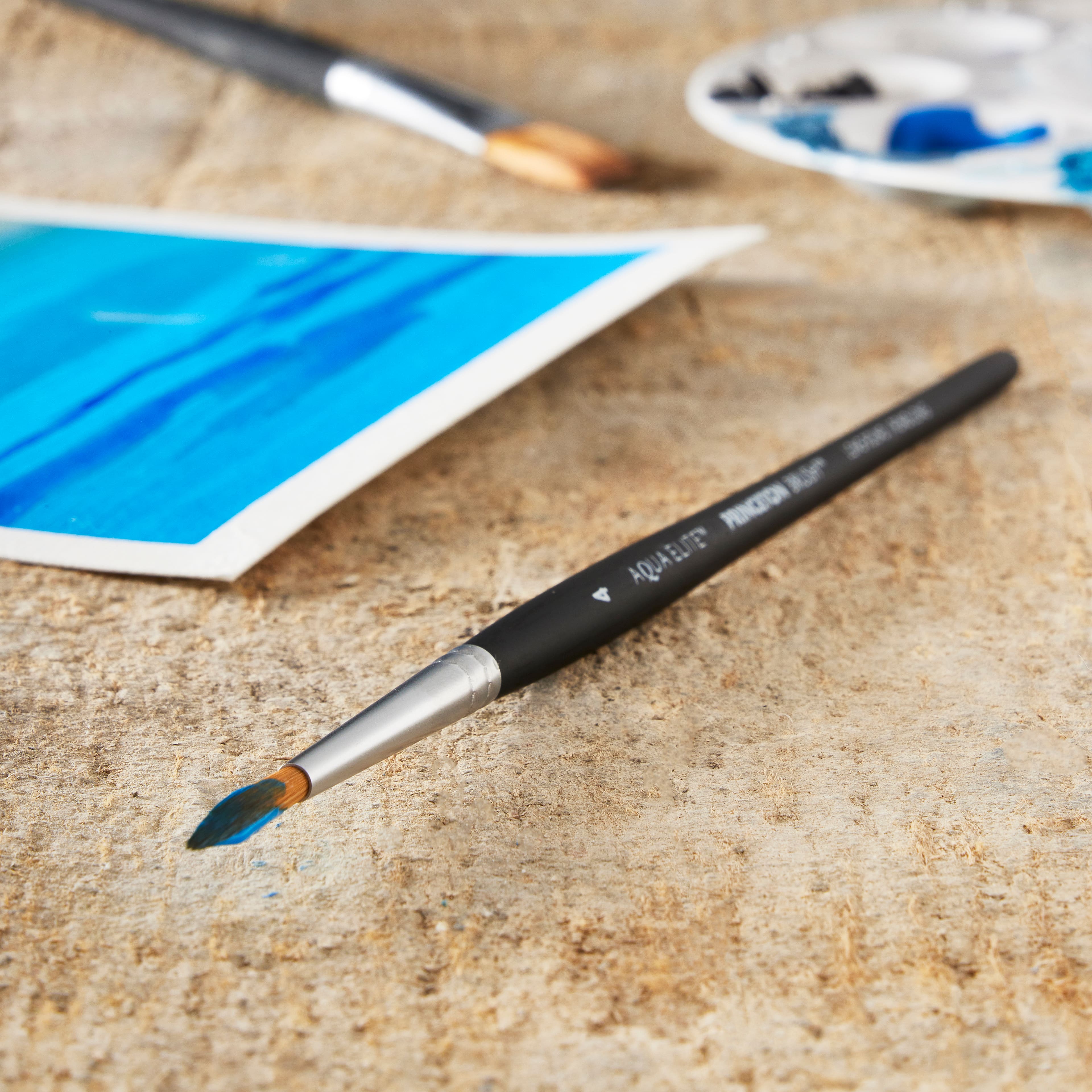 Princeton™ Aqua Elite™ Synthetic Long Round Watercolor Brush