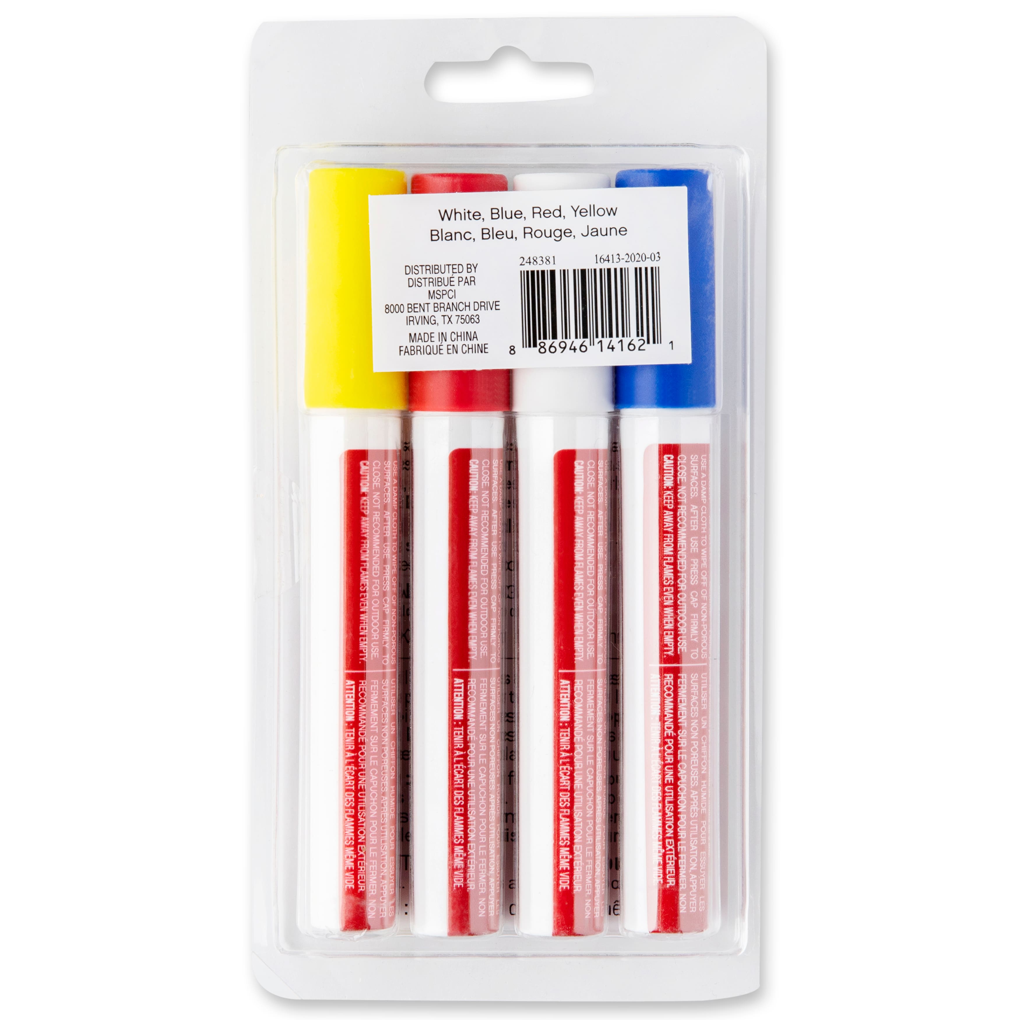 9 Packs: 4 ct. (36 total) Classic Chalk Marker Set by Craft Smart&#xAE;