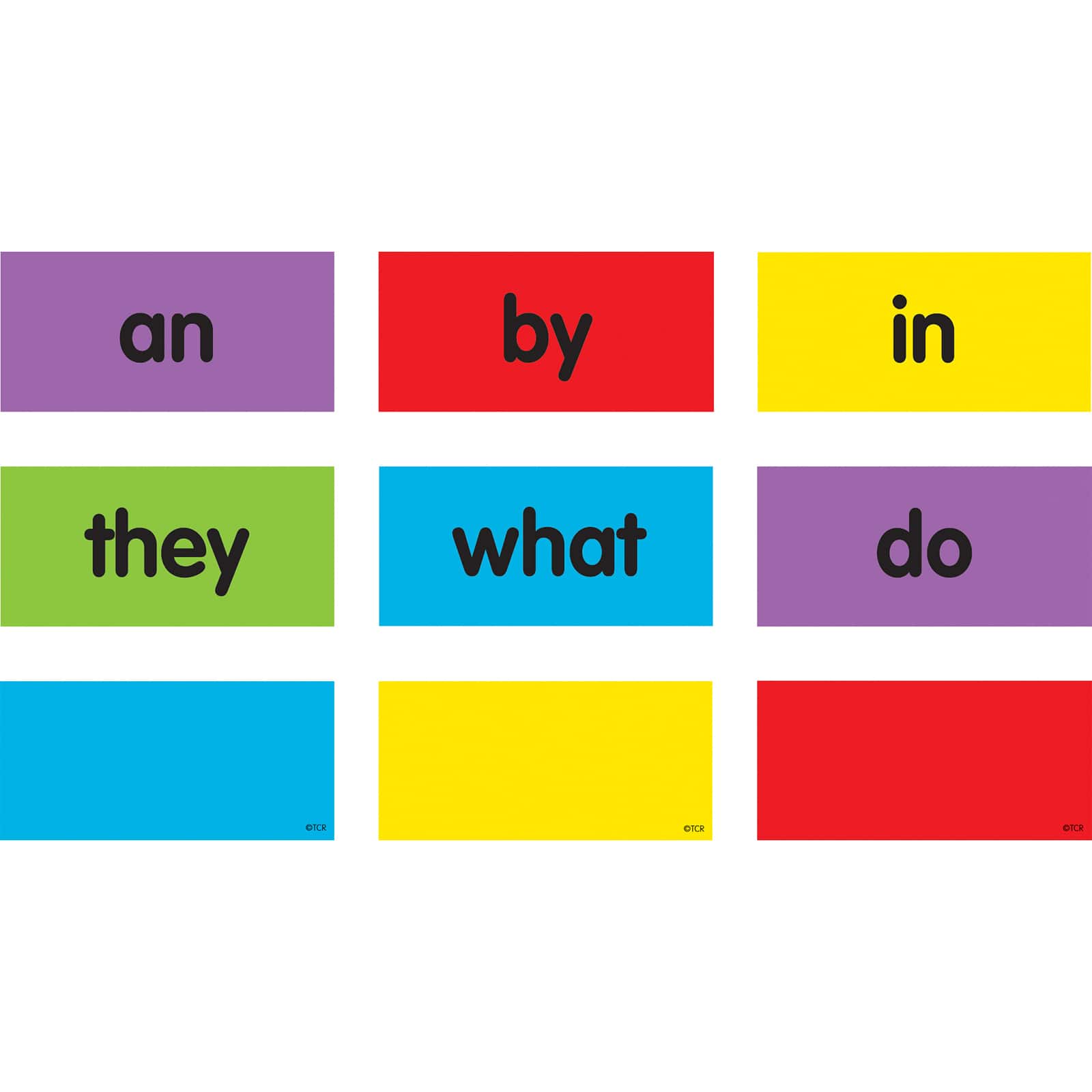 Shop the Teacher Created Resources Clingy Thingies® Sight Words 1-50 at ...