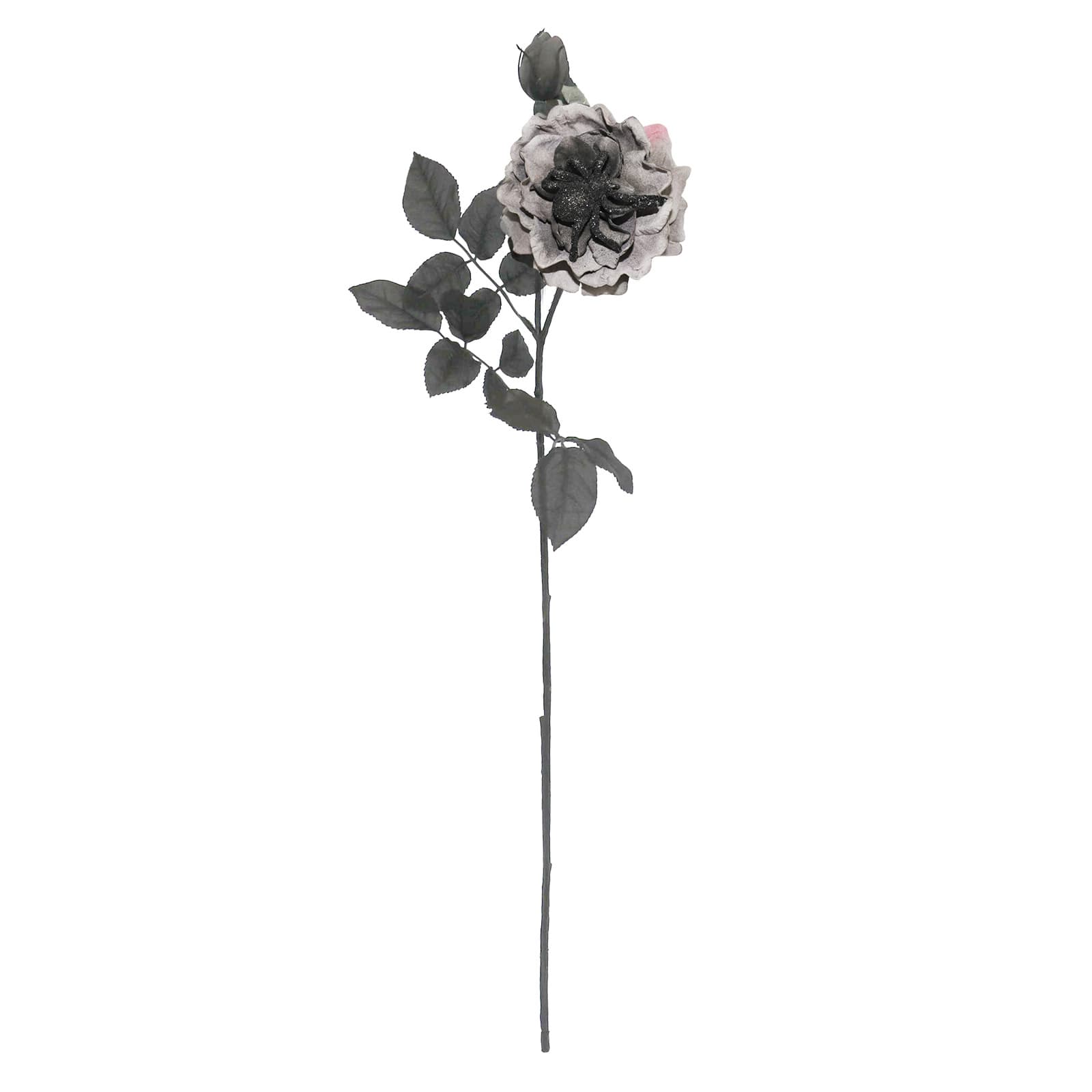 2ft. Gray Rose with Spider Stem by Ashland&#xAE;