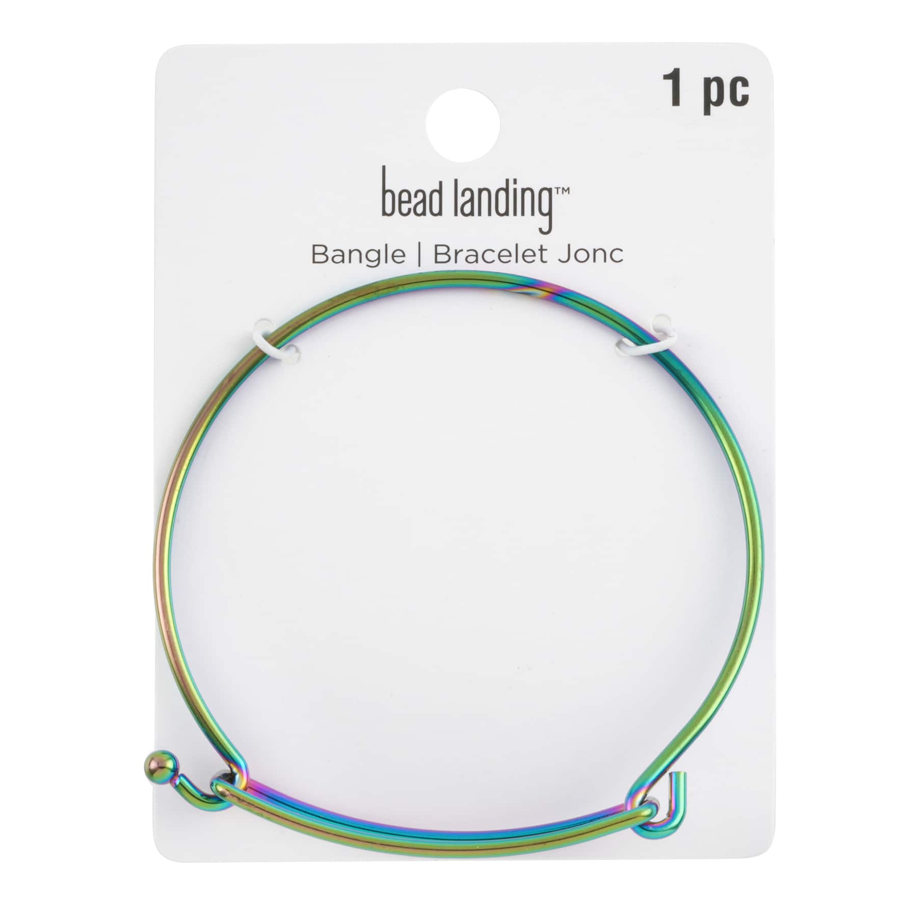 67mm Oil Slick Charm Bangle by Bead Landing™