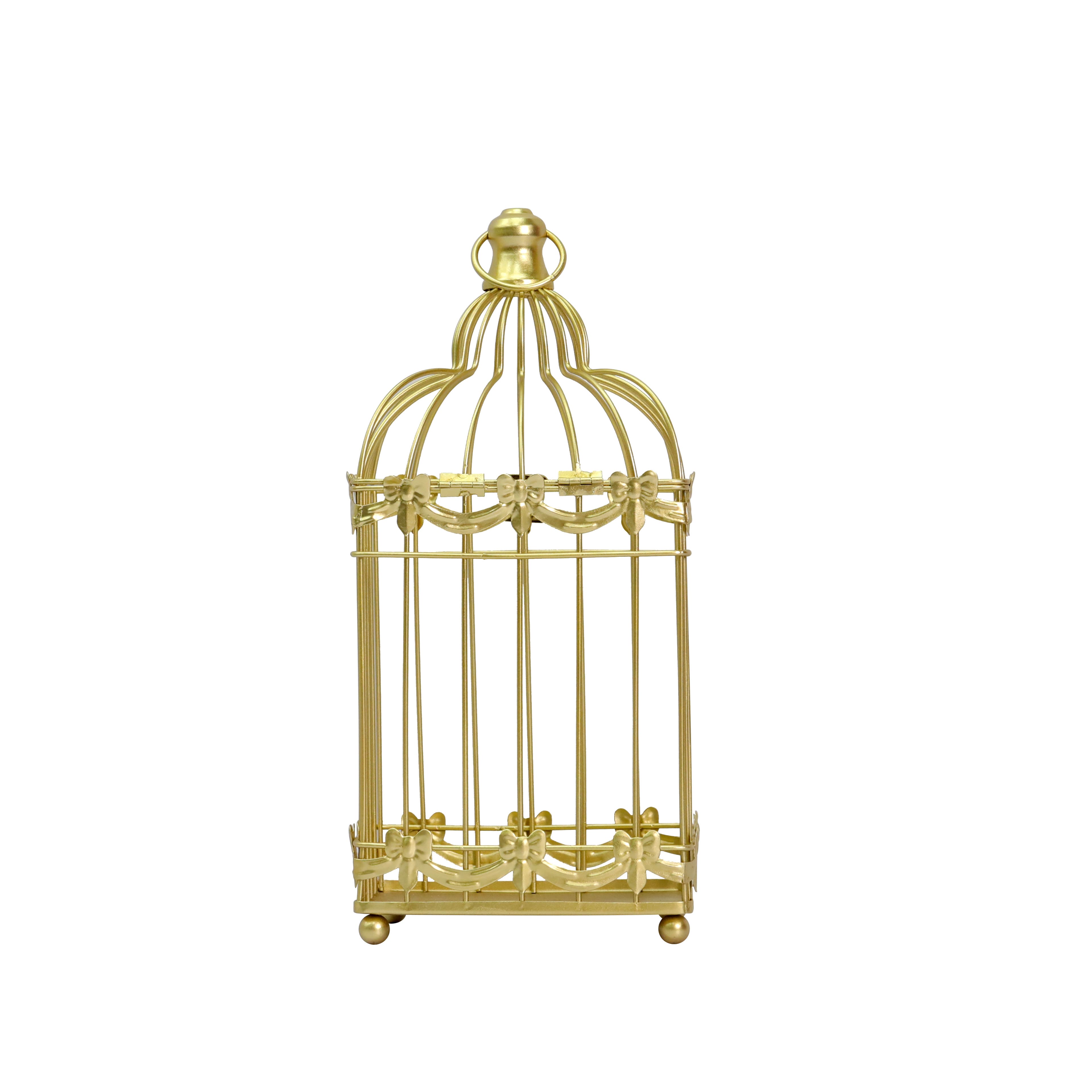 11&#x22; Gold Tabletop Bird Cage by Ashland&#xAE;
