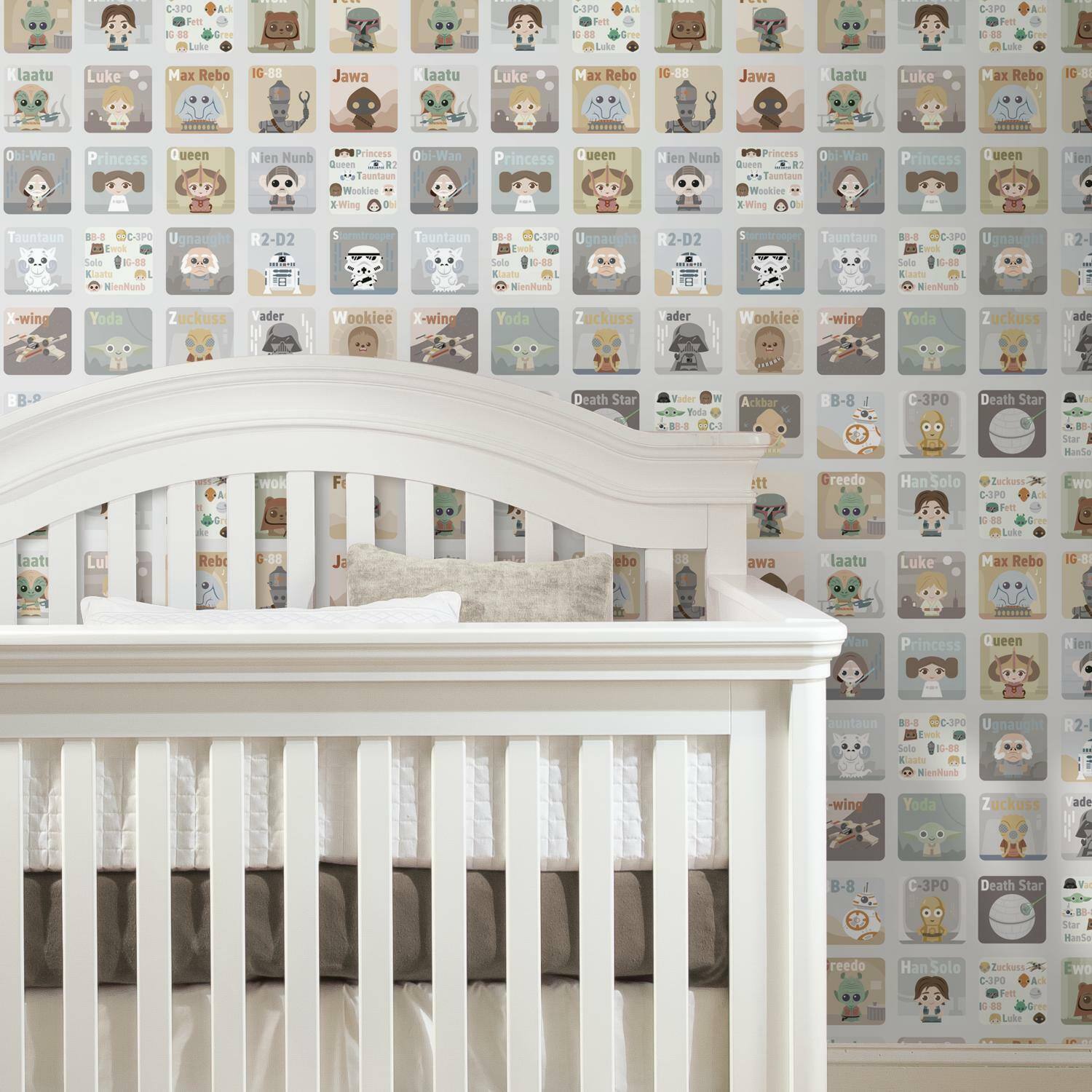 Star Wars&#x2122; Infant Alphabet Peel &#x26; Stick Wallpaper