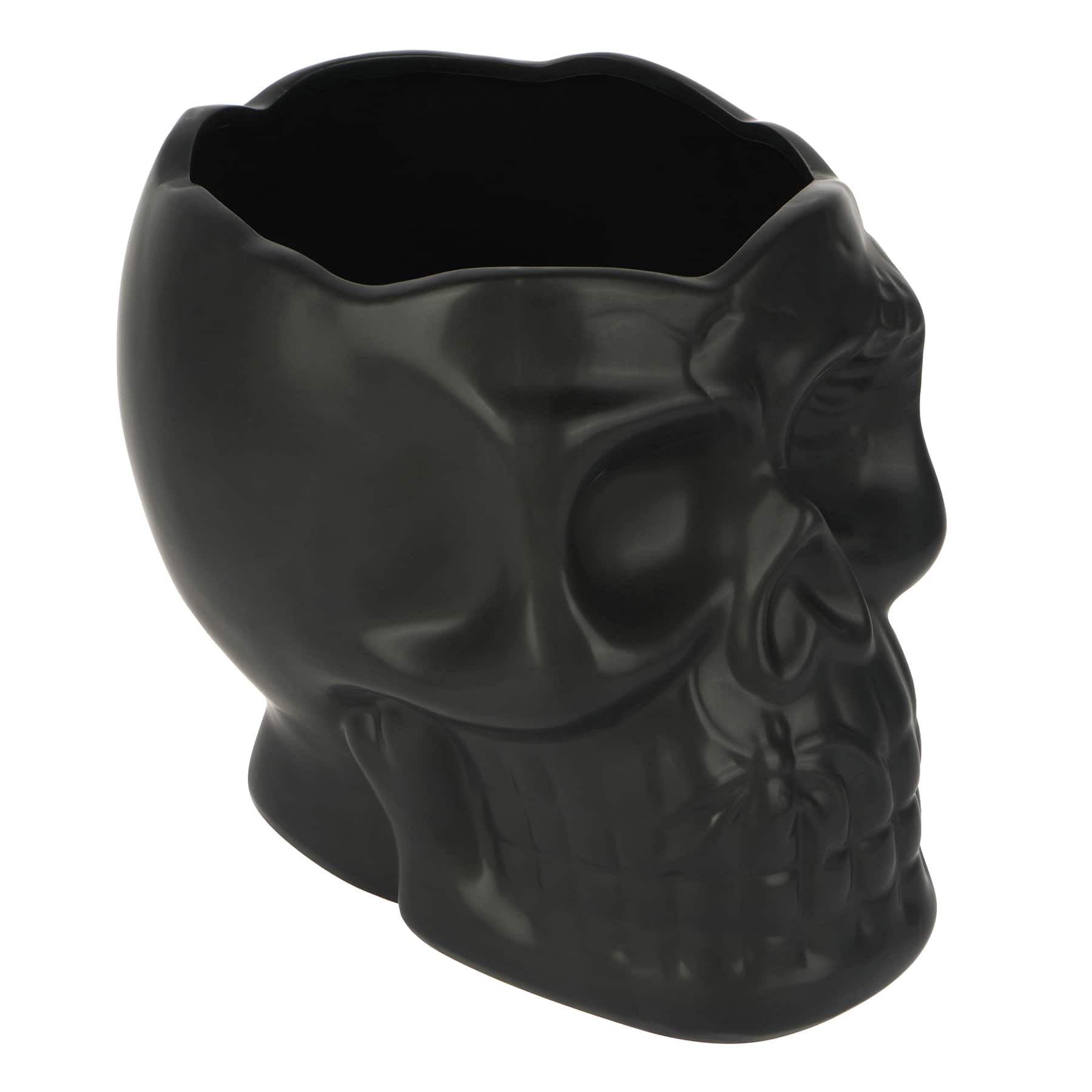 8&#x22; Skull Ceramic Decorative Container by Ashland&#xAE;