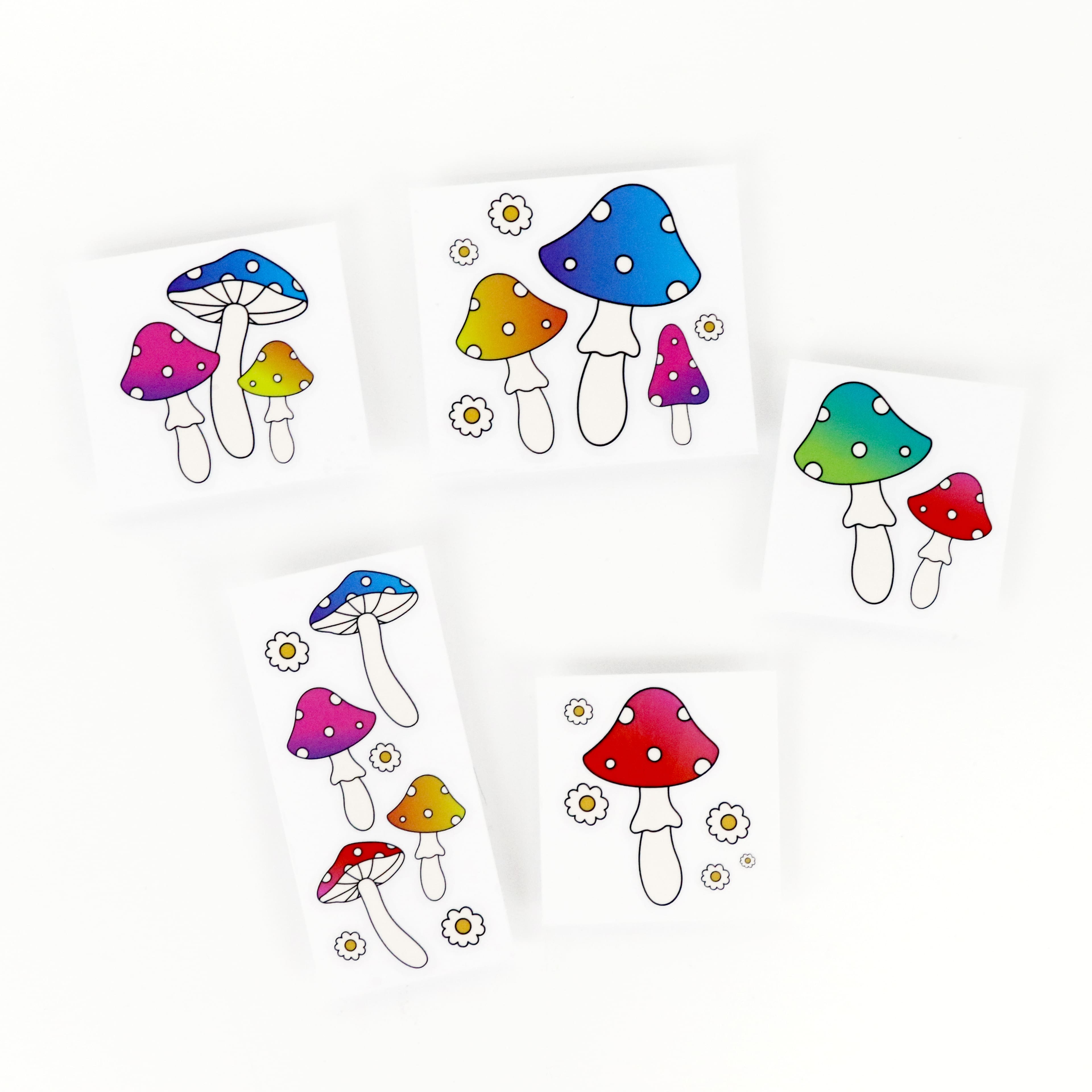 Mushroom Icon Cold Transfer Stickers by Recollections&#x2122;