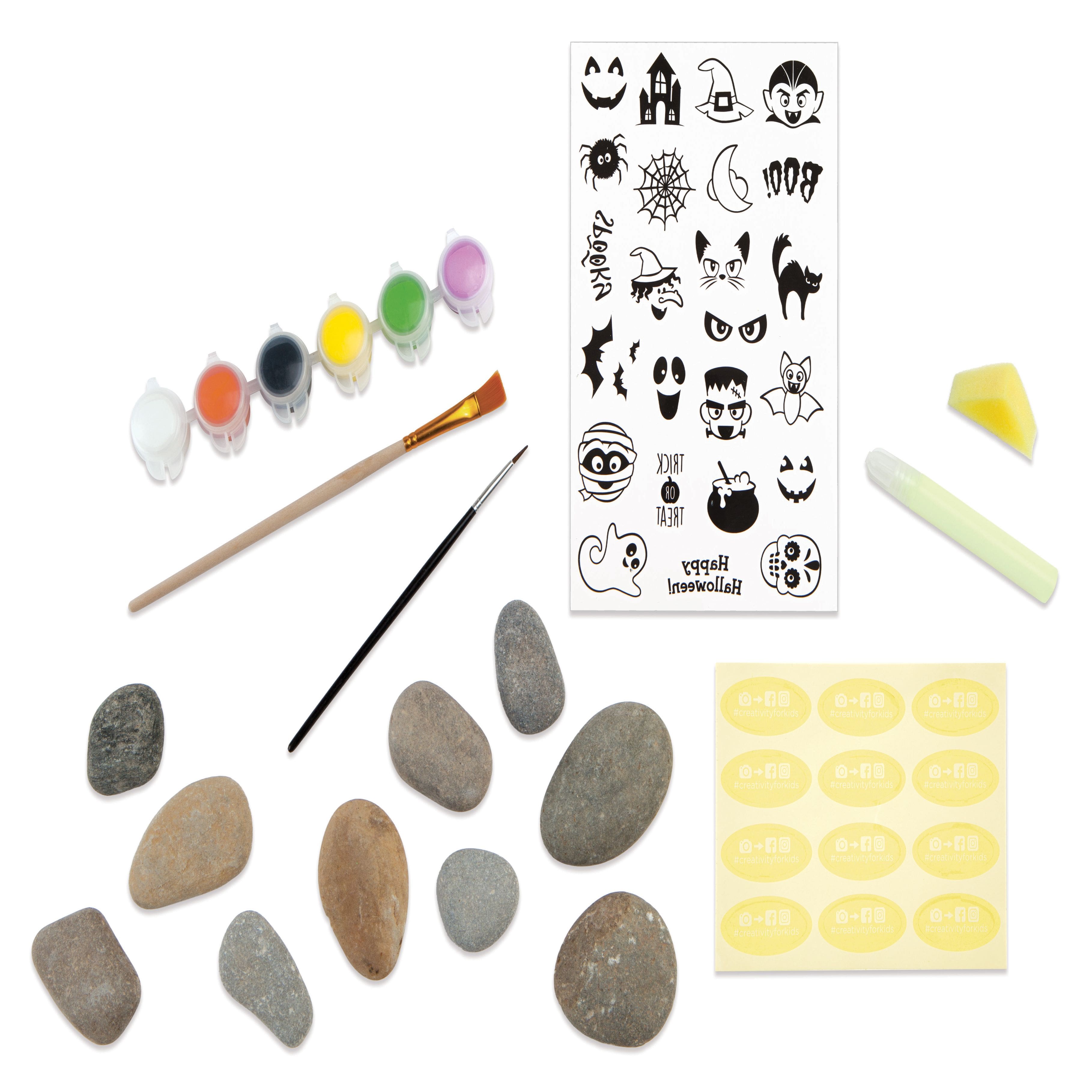 Creativity for Kids&#xAE; Hide &#x26; Seek Halloween Rocks