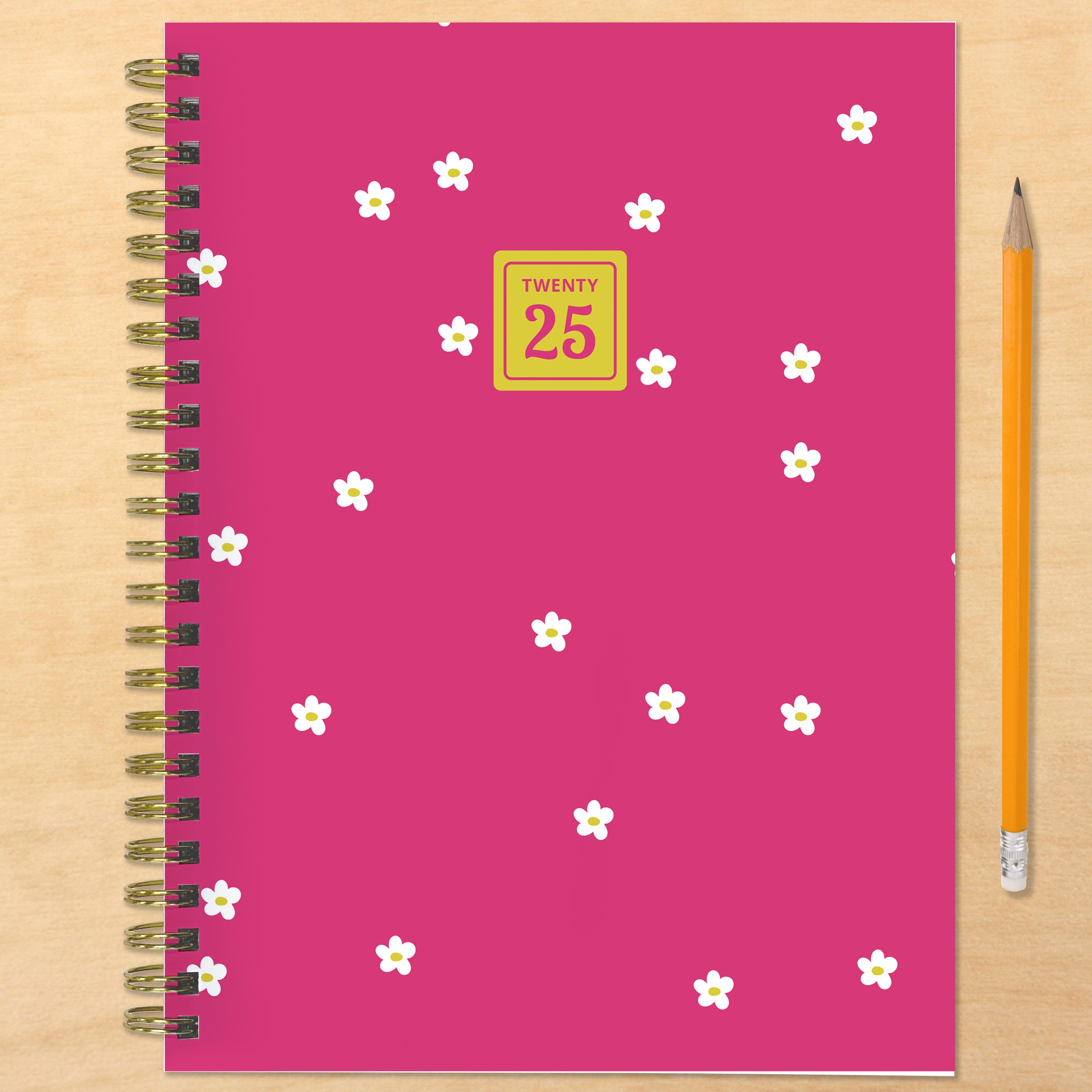 TF Publishing 2025 Medium Lil Buds Weekly Monthly Spiral Planner