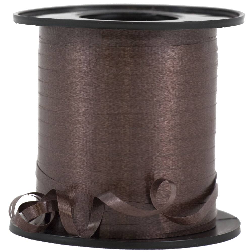 JAM Paper 250yd. Chocolate Brown Curling Ribbon | Michaels