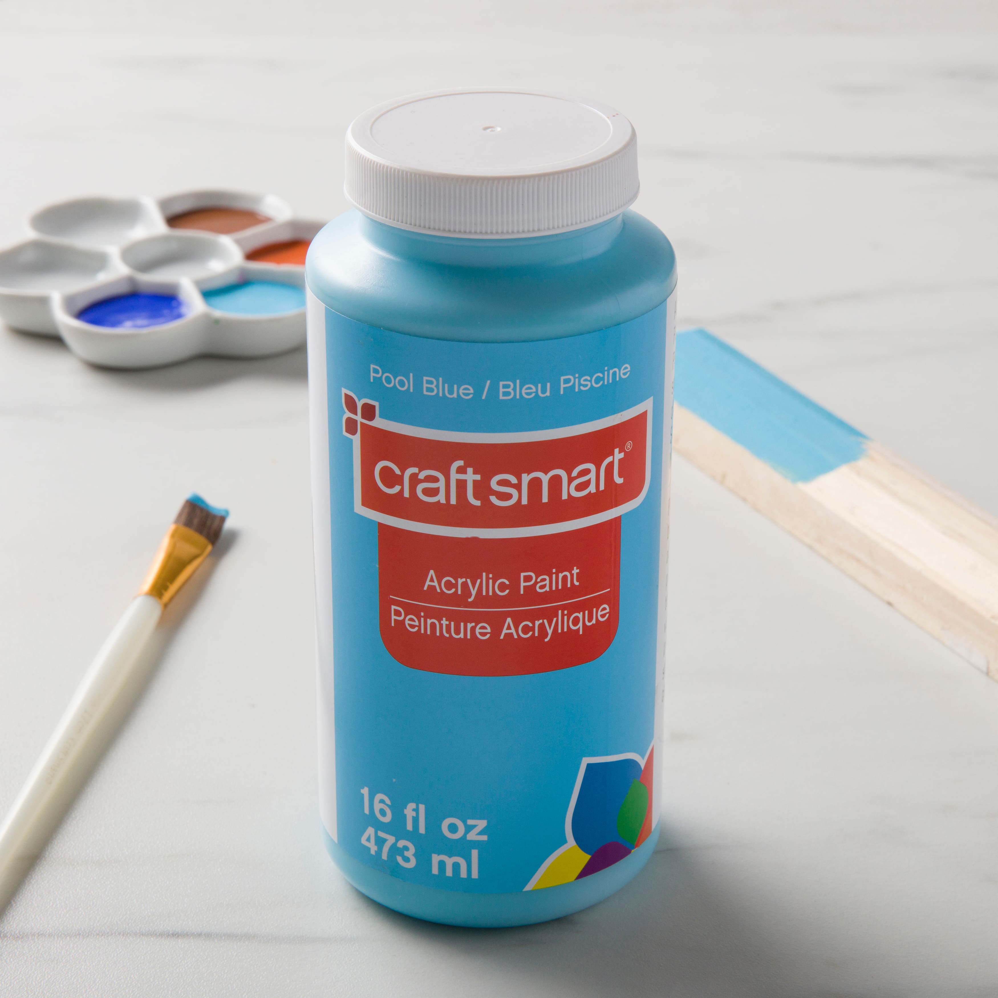 9 Pack: Matte Acrylic Paint by Craft Smart®, 16oz.