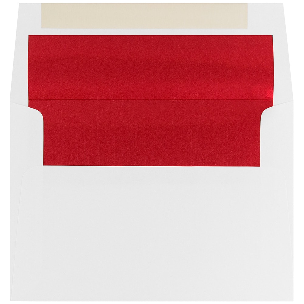JAM Paper A7 Foil Lined Invitation Envelopes, 50ct.