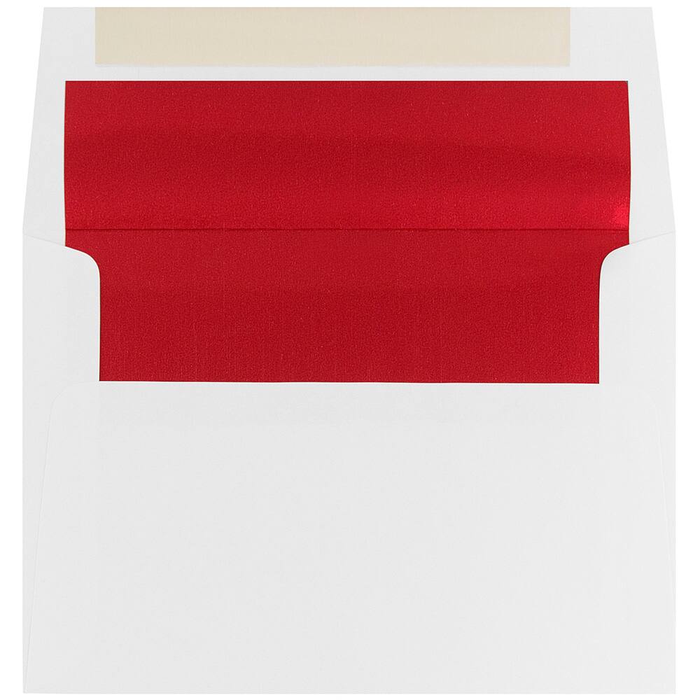 JAM Paper A7 Foil Lined Invitation Envelopes, 50ct.