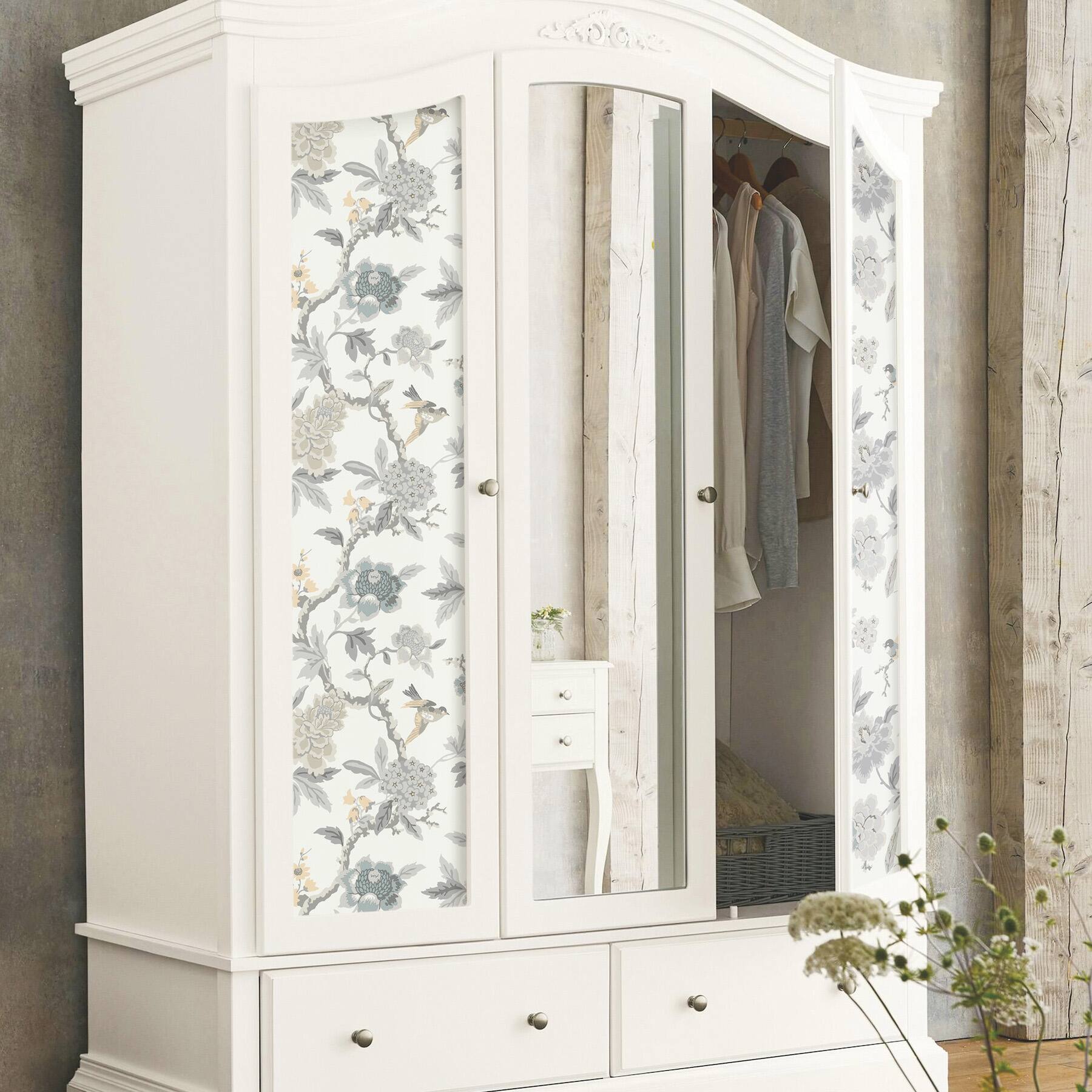 RoomMates Gray & Taupe Gray Candid Moments Peel & Stick Wallpaper