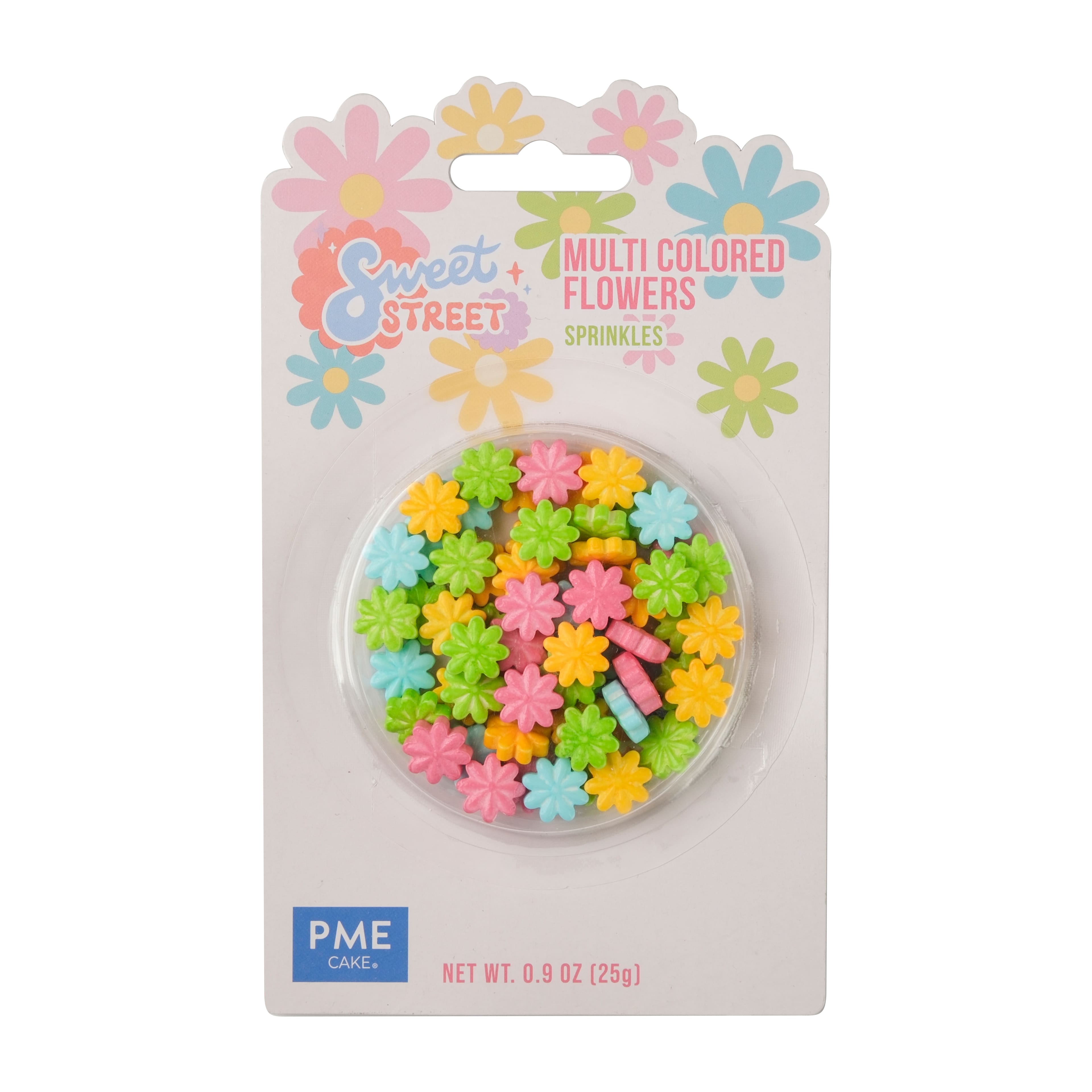 PME Cake Sweet Street&#xAE; Multicolored Flowers Sprinkles