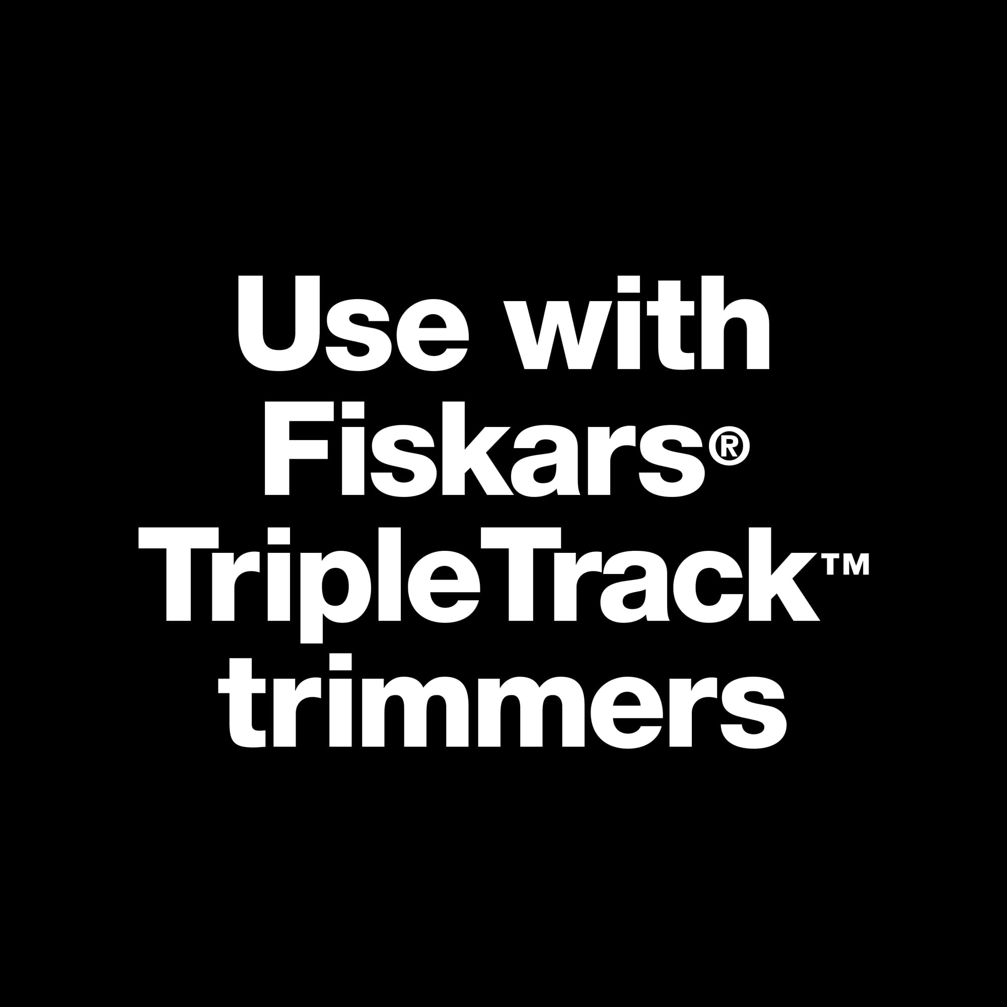 12 Packs: 2 ct. (24 total) Fiskars® Titanium High Profile TripleTrack™ Cutting Blades