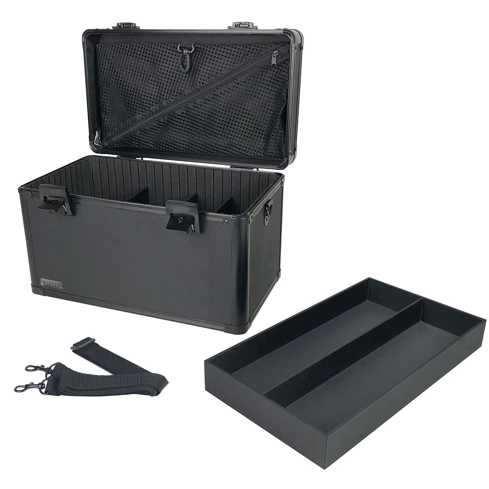 Vaultz Divided Storage Box, Tactical Black - VZ01036