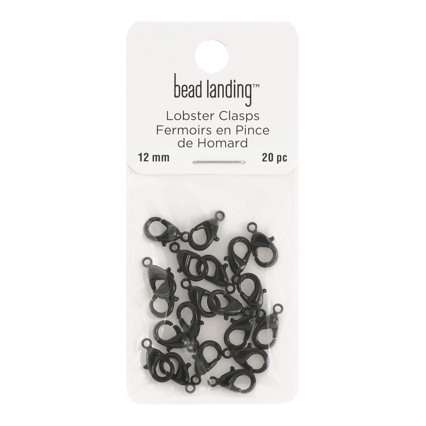 12 Packs: 20 ct. (240 total) 12mm Lobster Clasps by Bead Landing™