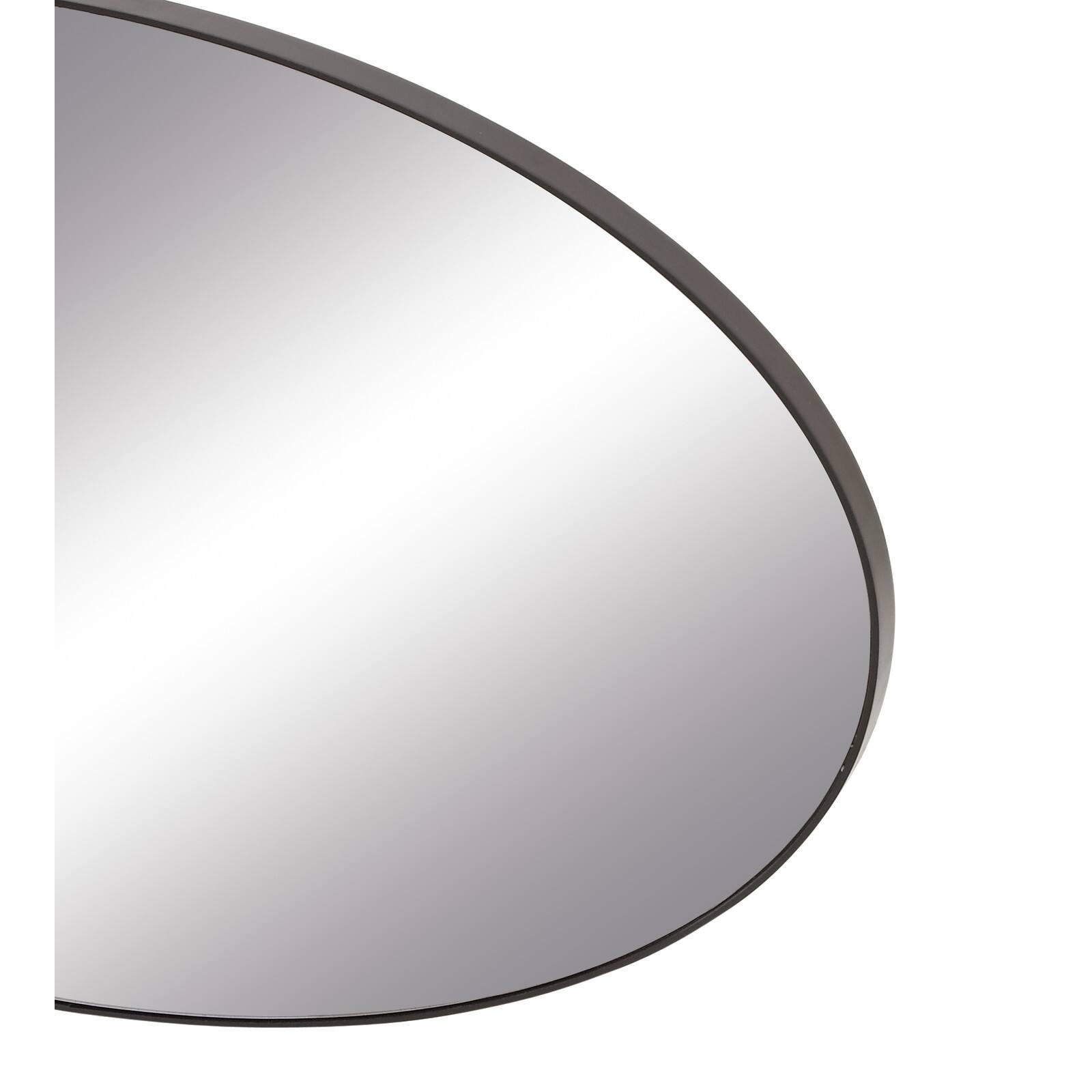Black Contemporary Wall Mirror