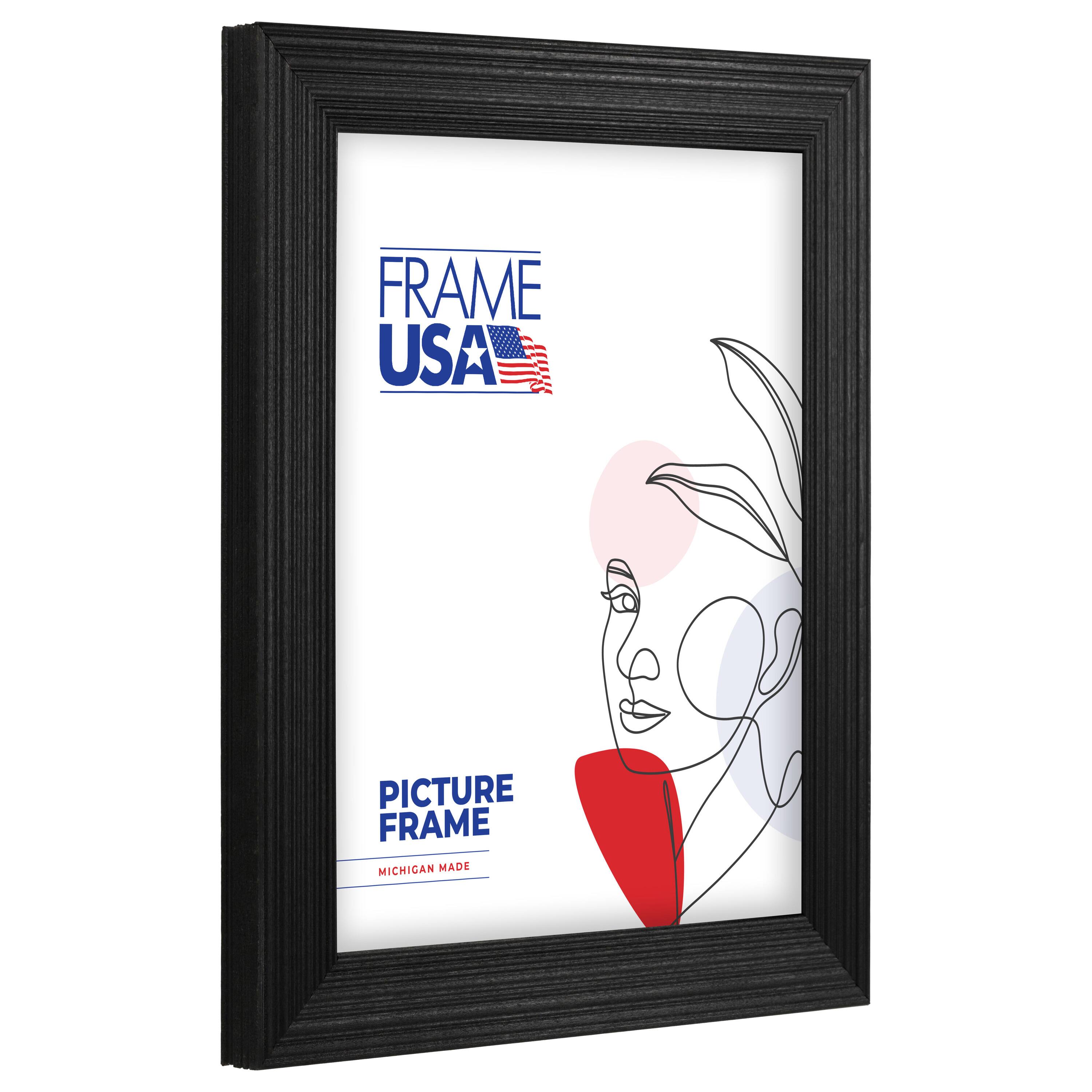 Frame USA Timber Black Single Image Picture Frame