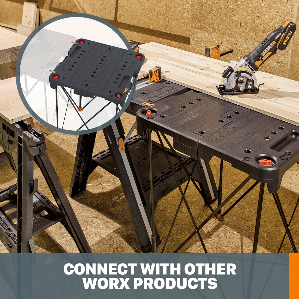 Worx WX066 Sidekick Portable Work Table Michaels