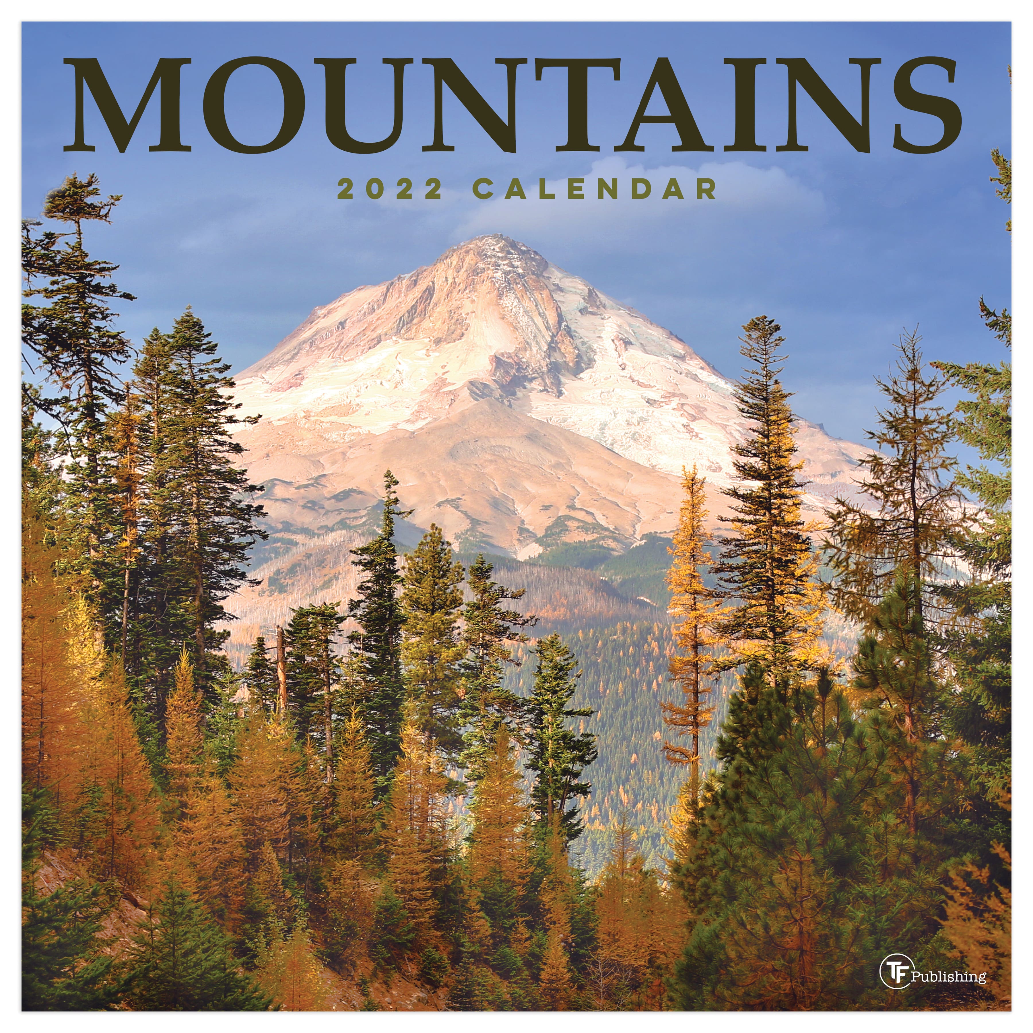 2022 Mountains Wall Calendar Michaels Mountain Calendar One Day At A Time 2022