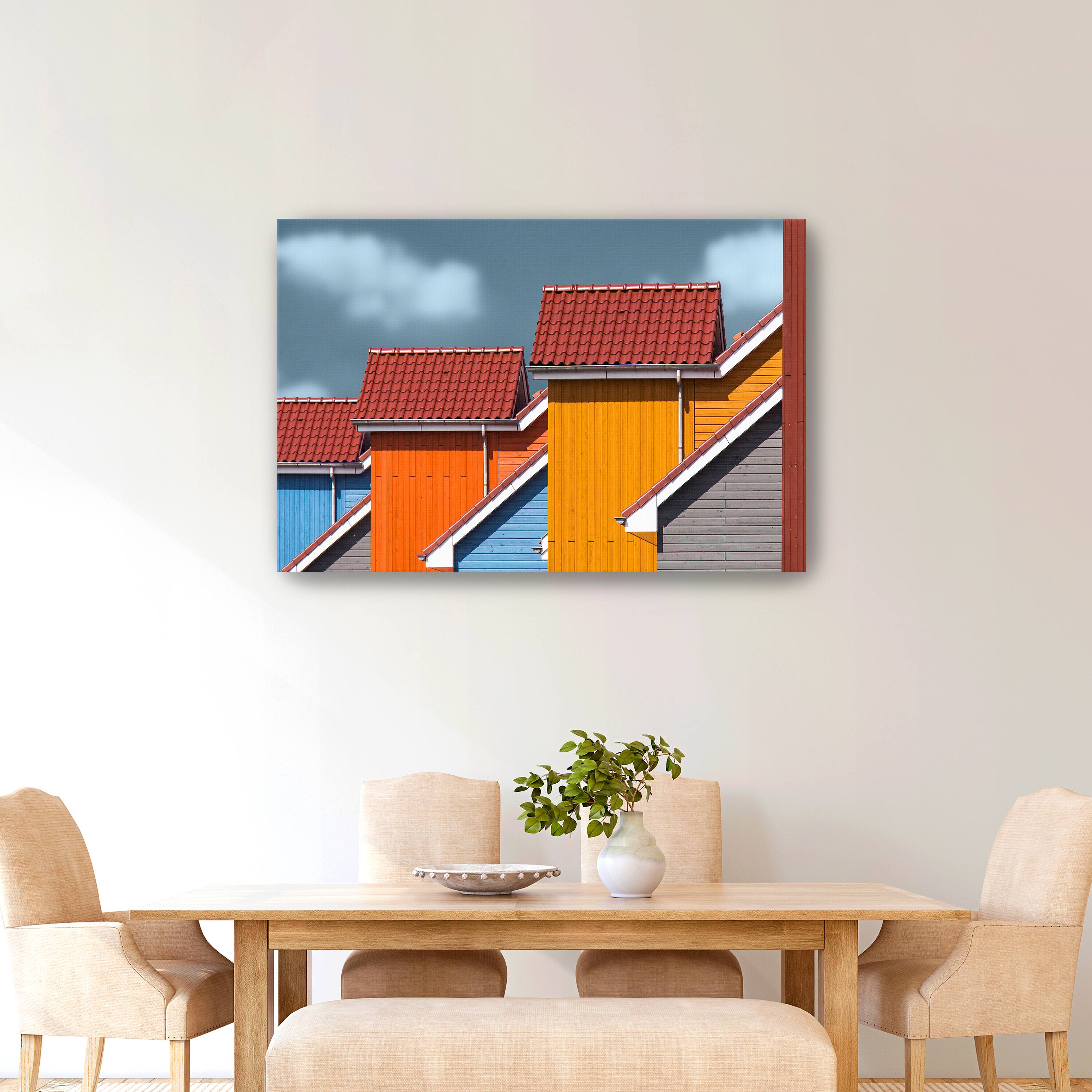 Luycx &#x2013; Roofs Canvas Giclee