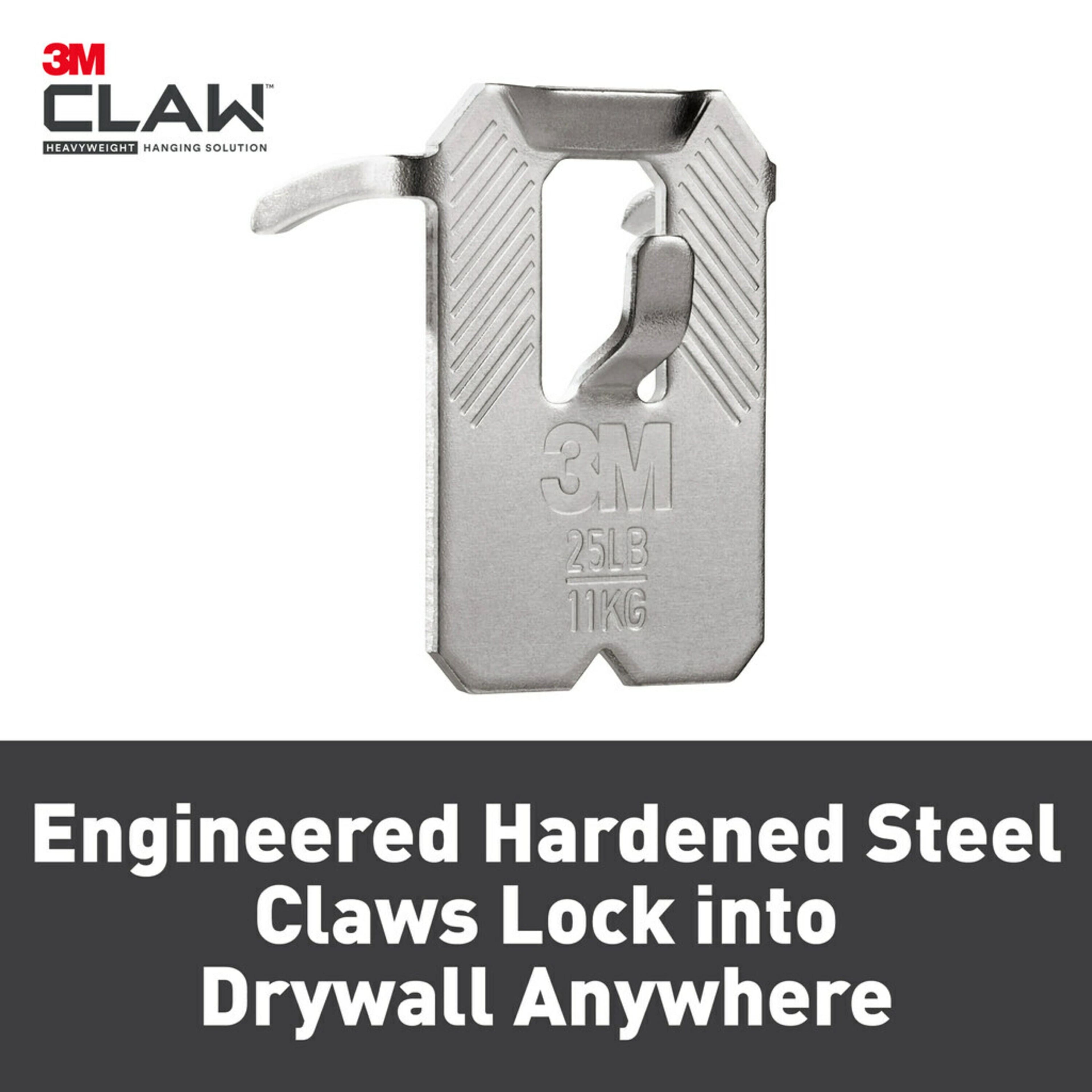 12 Pack: 3M CLAW™ 25lb. Drywall Picture Hanger