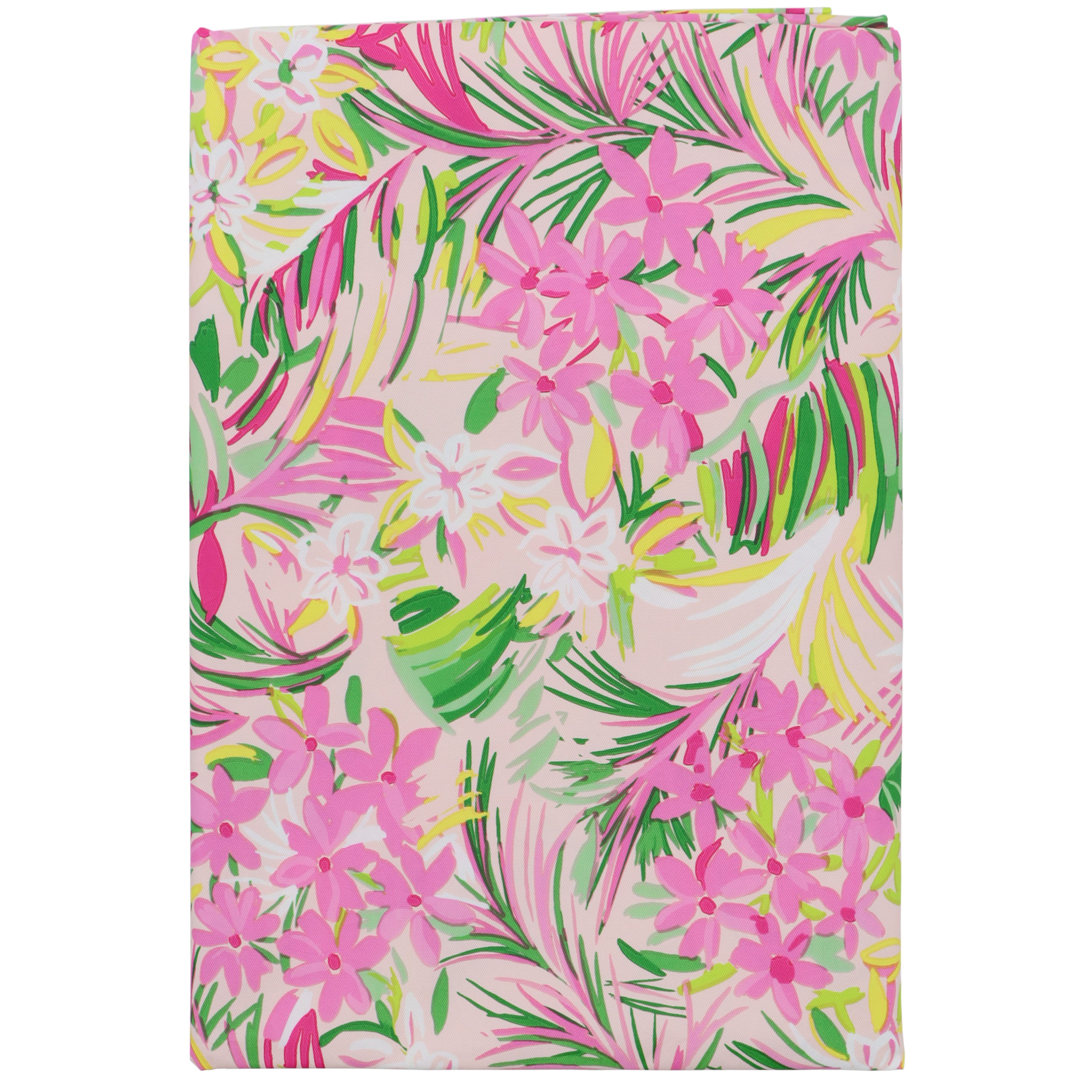 70" Pink Floral Vinyl Table Cover by Ashland®