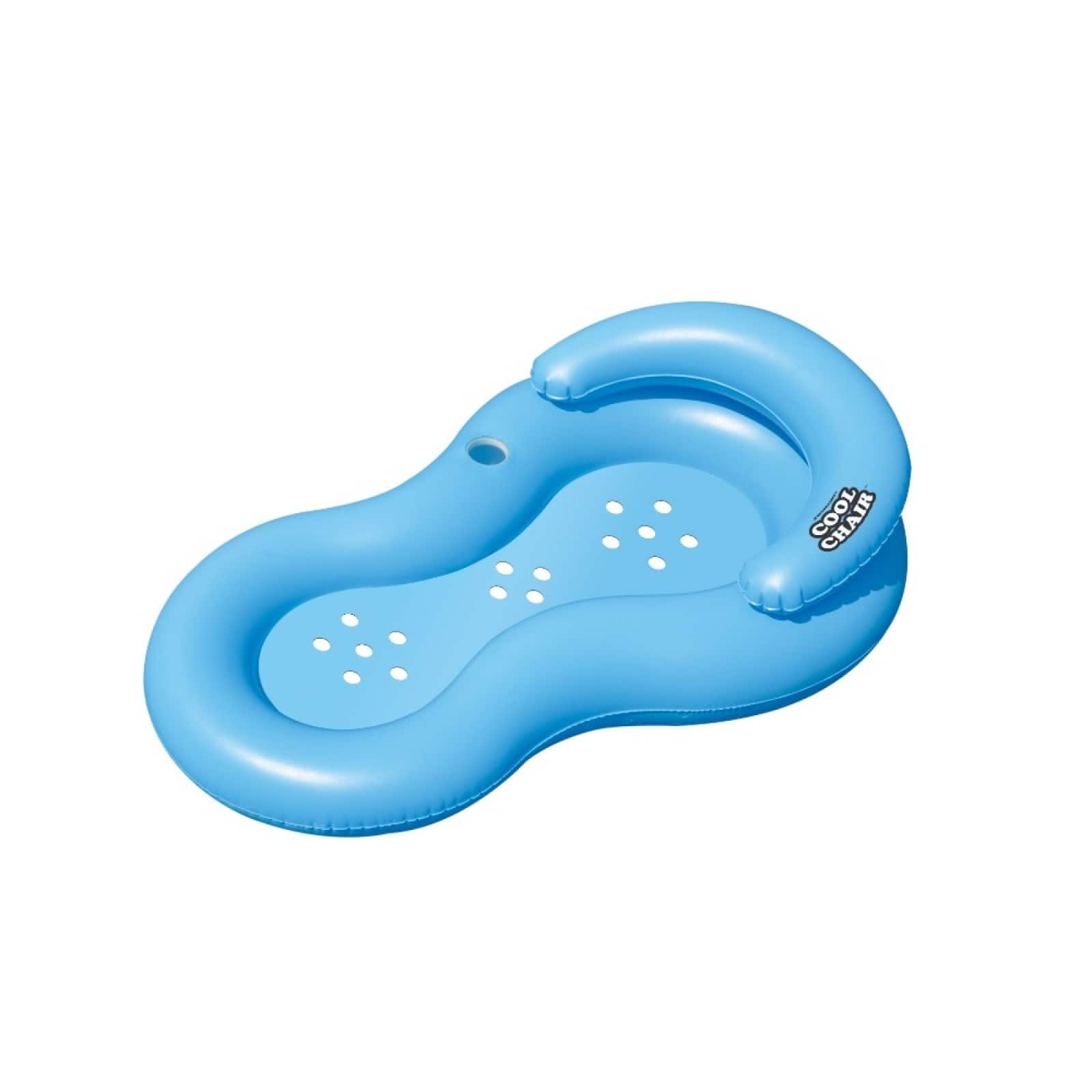 Swimline 62.5&#x22; Inflatable Blue Cool Chair Pool Lounger