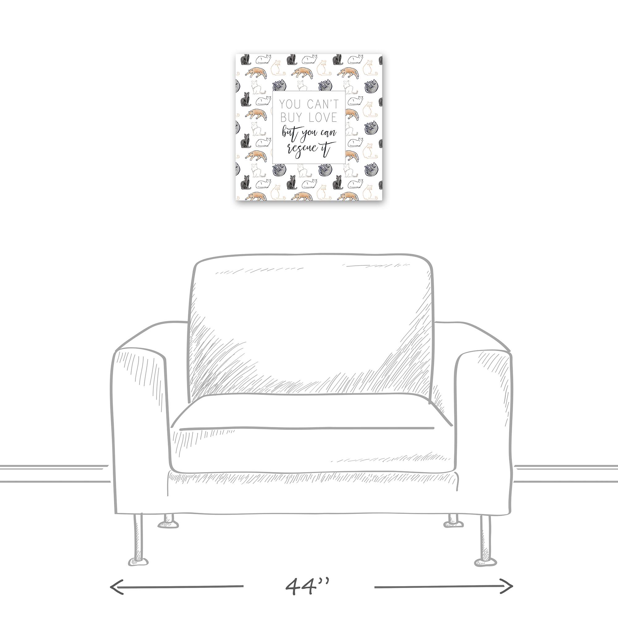 Rescue Dog Canvas Wall Art