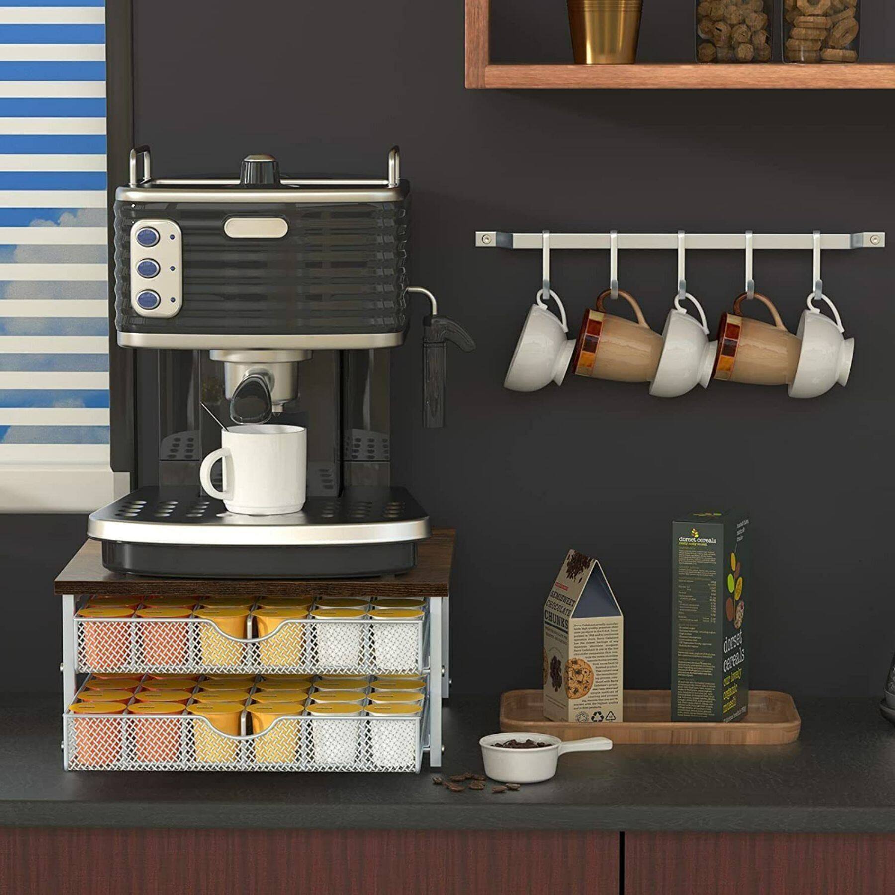 NEX™ 2-Tier 72-Pod Capacity Organizer for K-Cup Coffee Pods