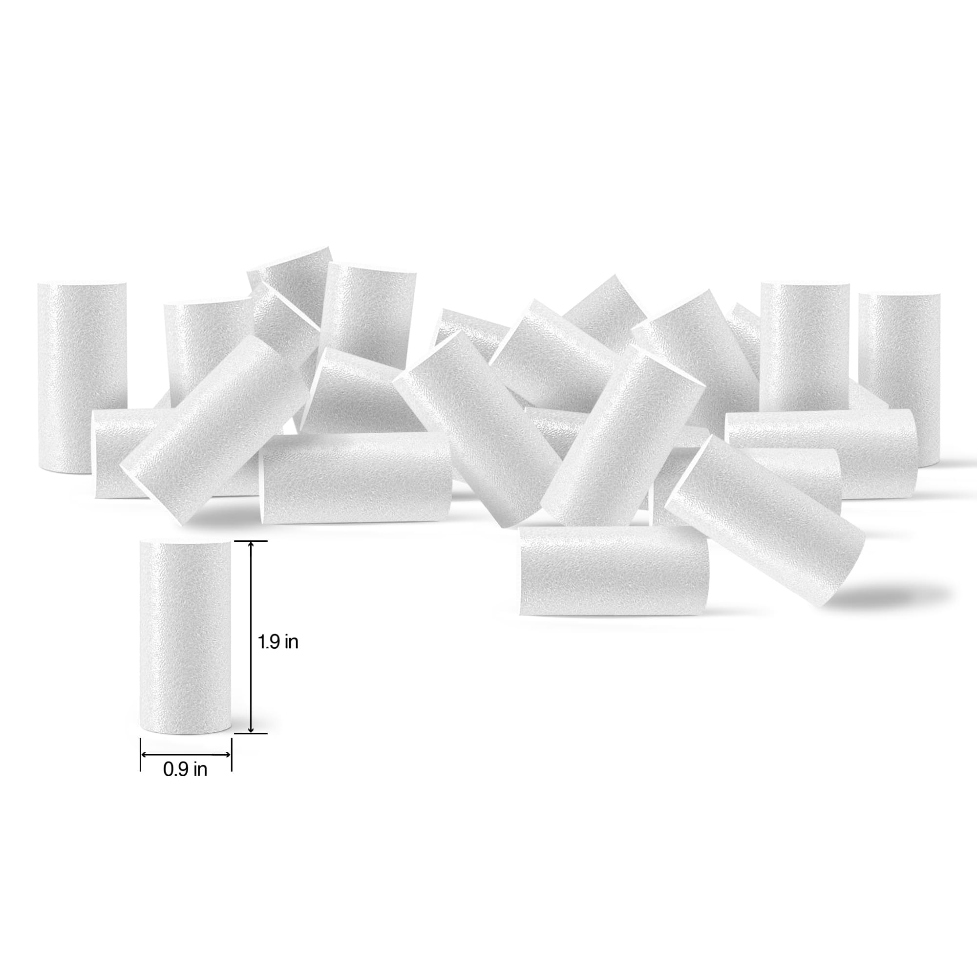 FloraCraft® CraftFōM® 1" x 2" White Foam Rods, 24ct.
