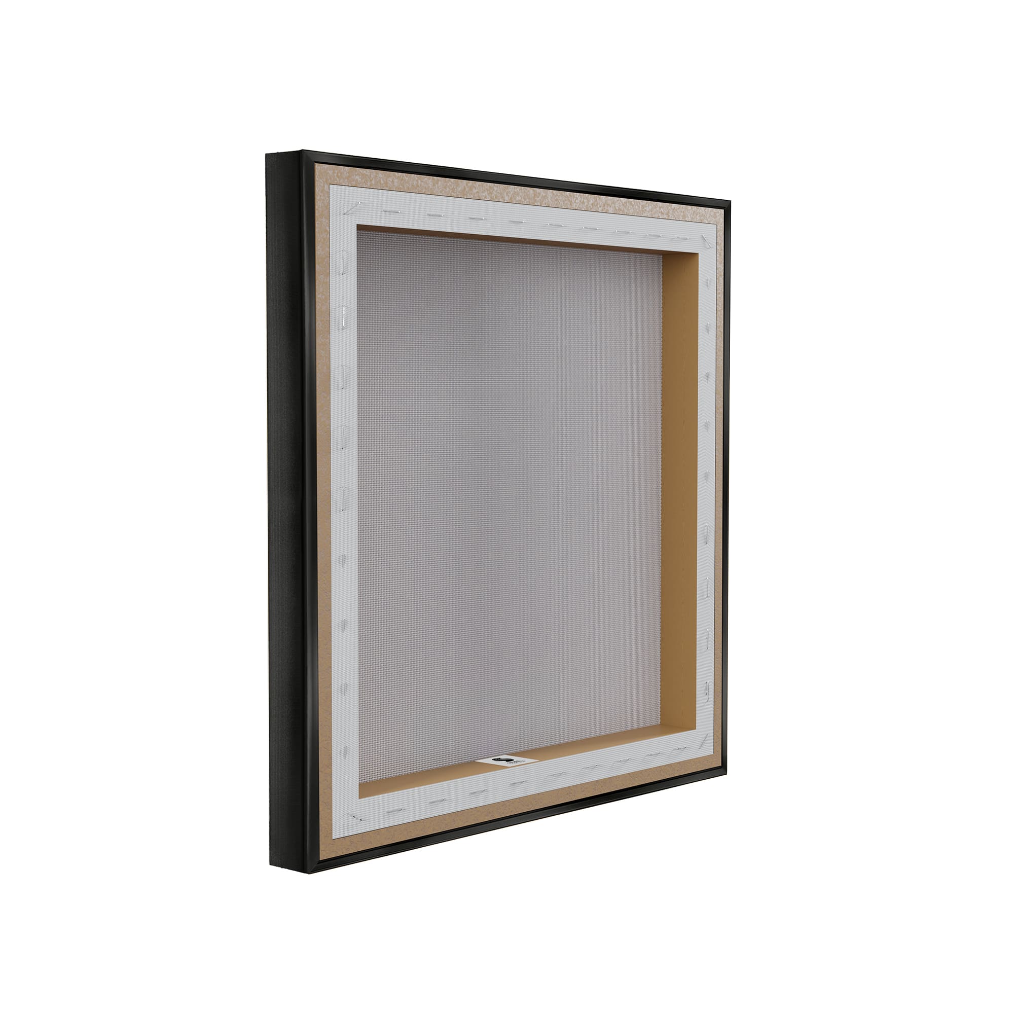 Stupell Industries Cat Mixed with Bunnies Floater Framed Art