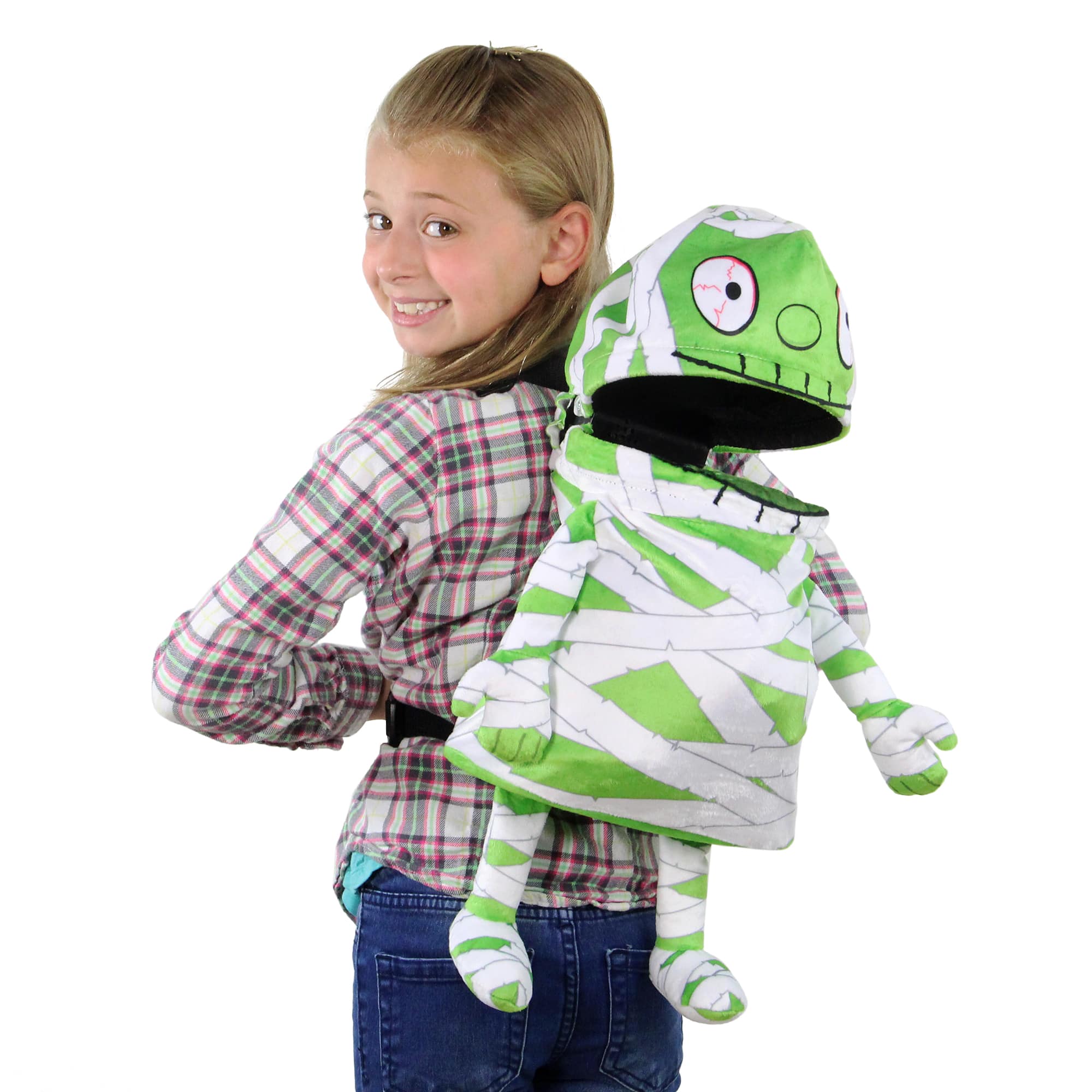 20" Musical Animated Mummy Child Halloween Trick or Treat Bag