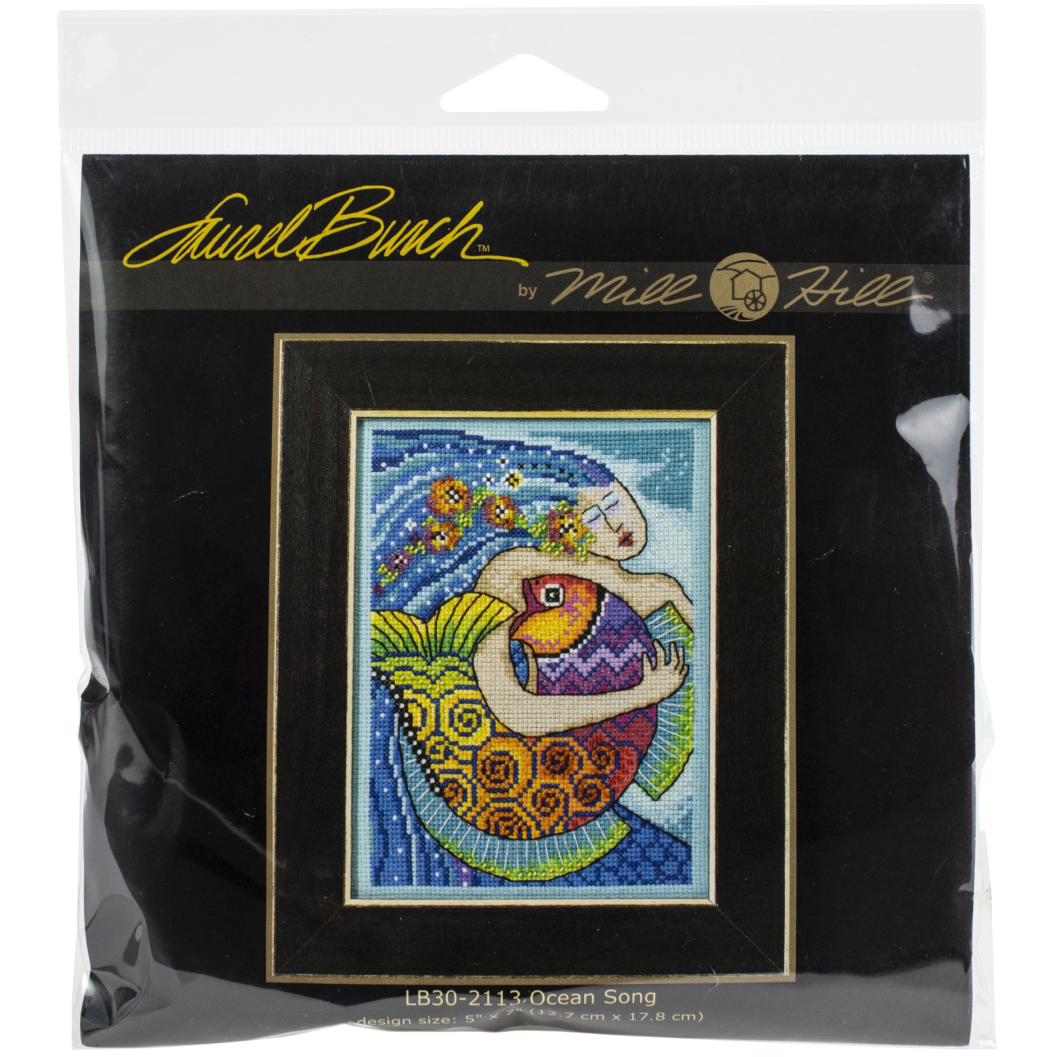 Mill Hill® Laurel Burch™ Ocean Song Beaded Counted Cross Stitch Kit