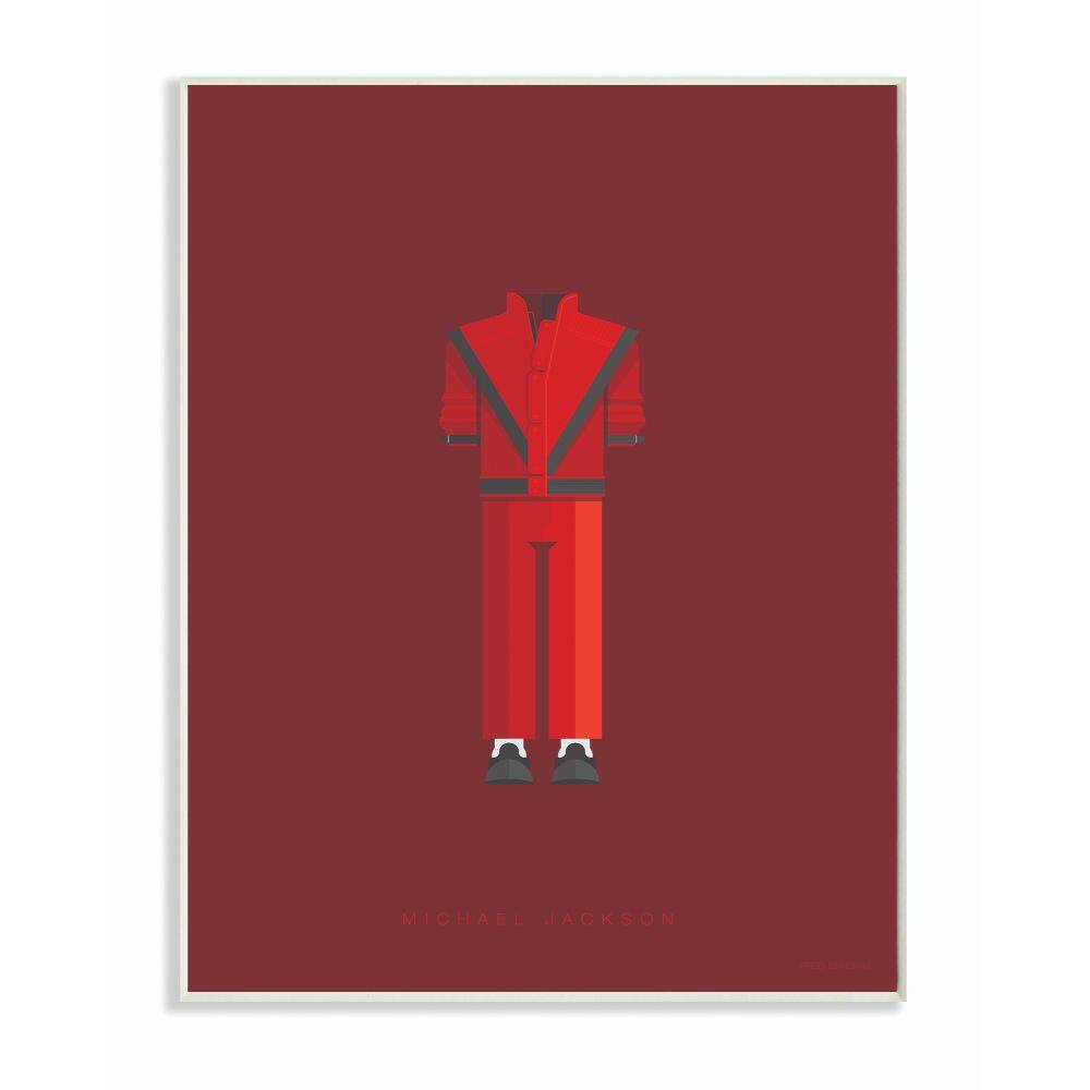 Stupell Industries Michael Jackson Wooden Wall Plaque