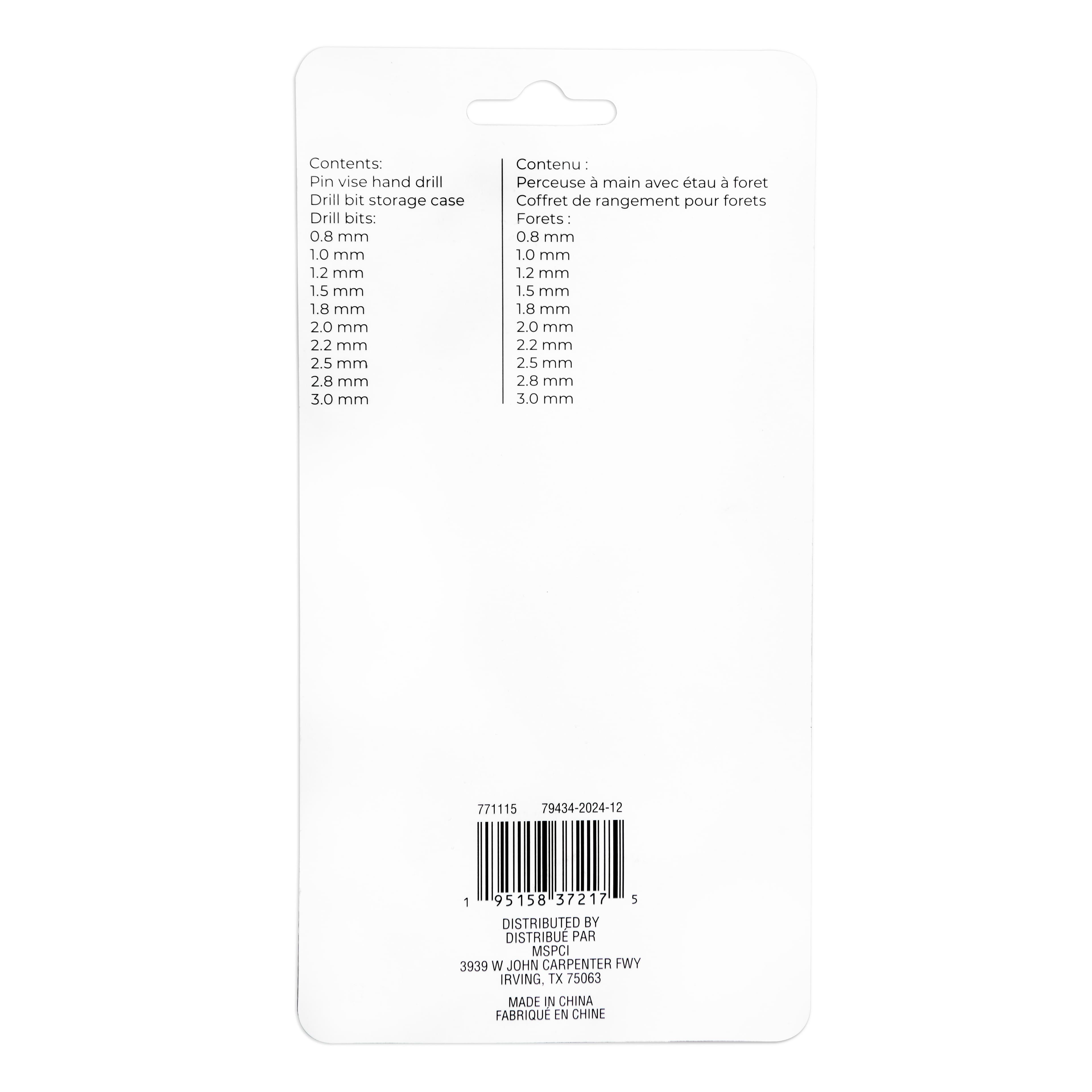 Pin Vise Hand Drill with Bits by Bead Landing™