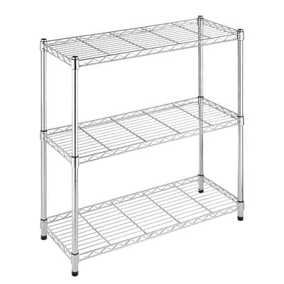 Whitmor 3-Tier Supreme Wide Chrome Shelves | Michaels