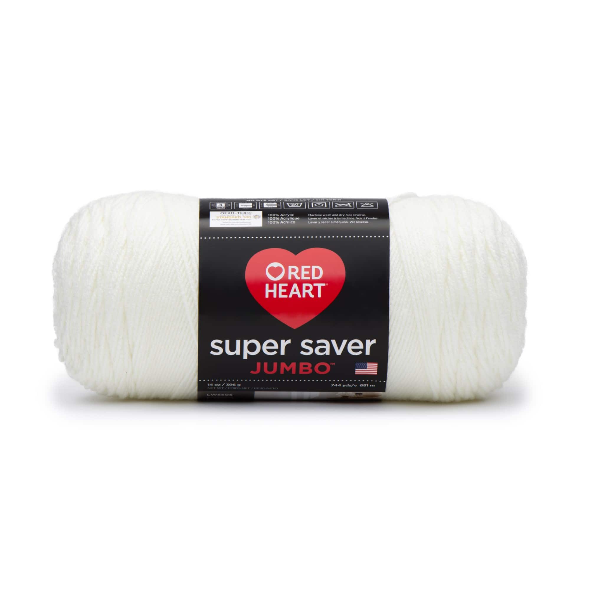 Red Heart&#xAE; Super Saver&#xAE; Solid Jumbo Yarn, 14oz.