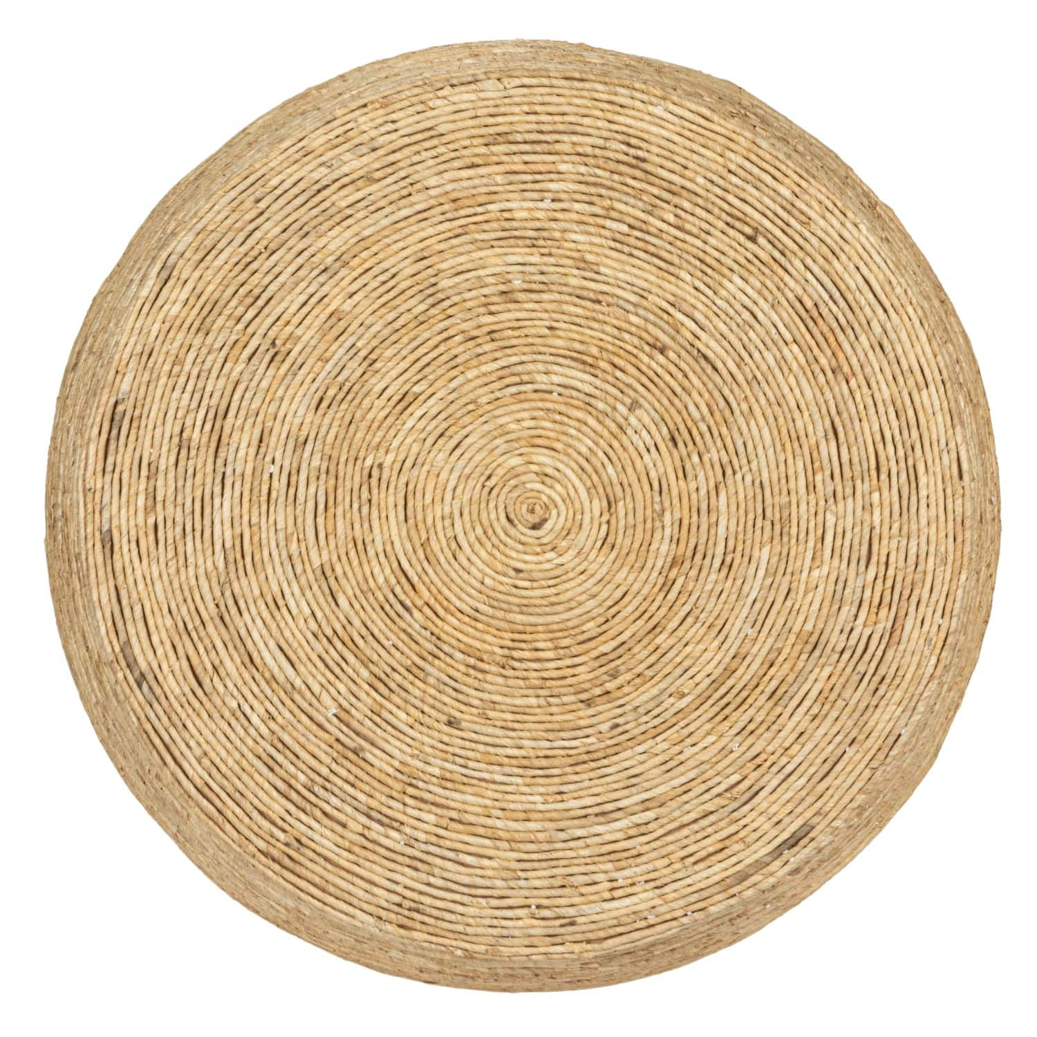 Corn Rope Round Accent Table