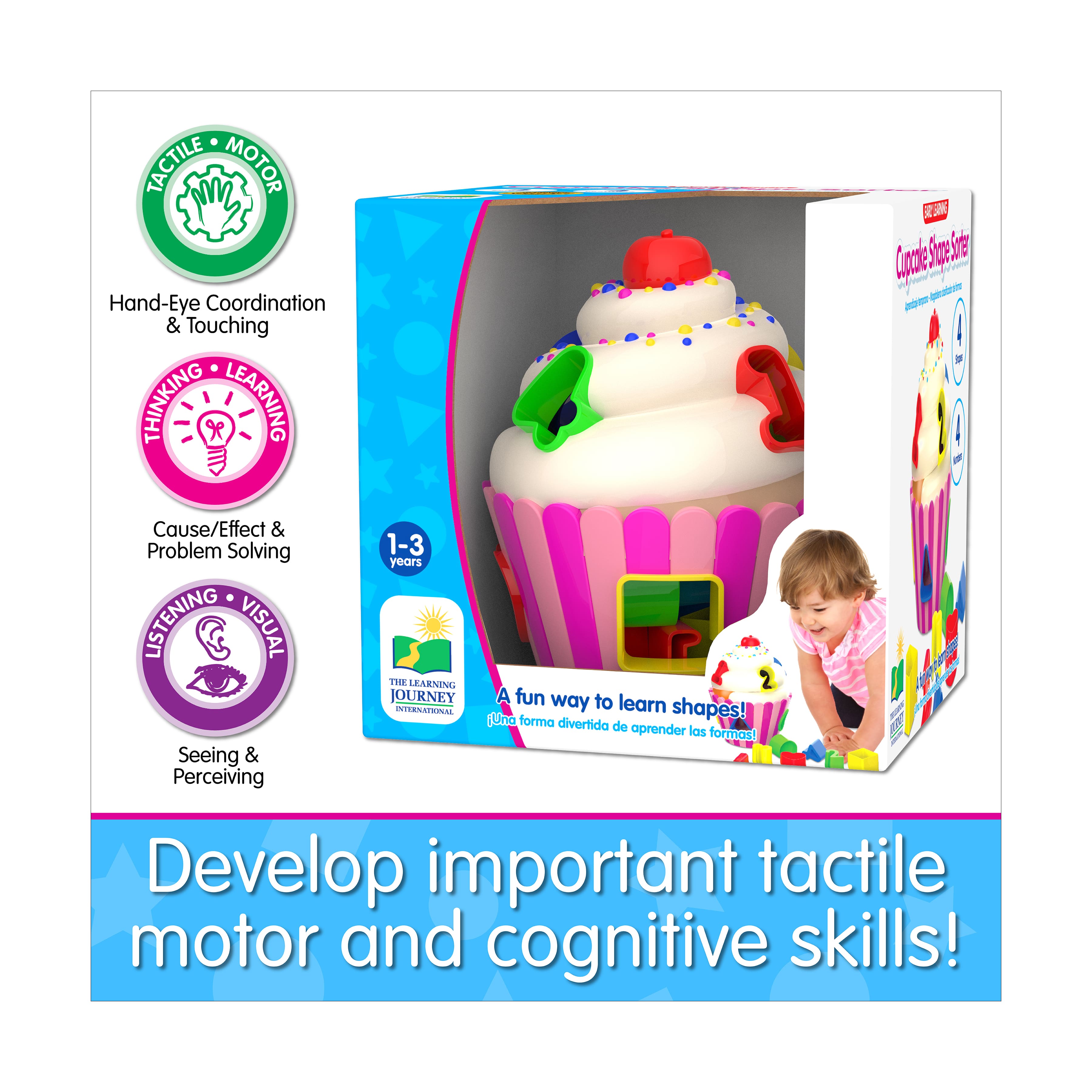 Early Learning - Cupcake Shape Sorter