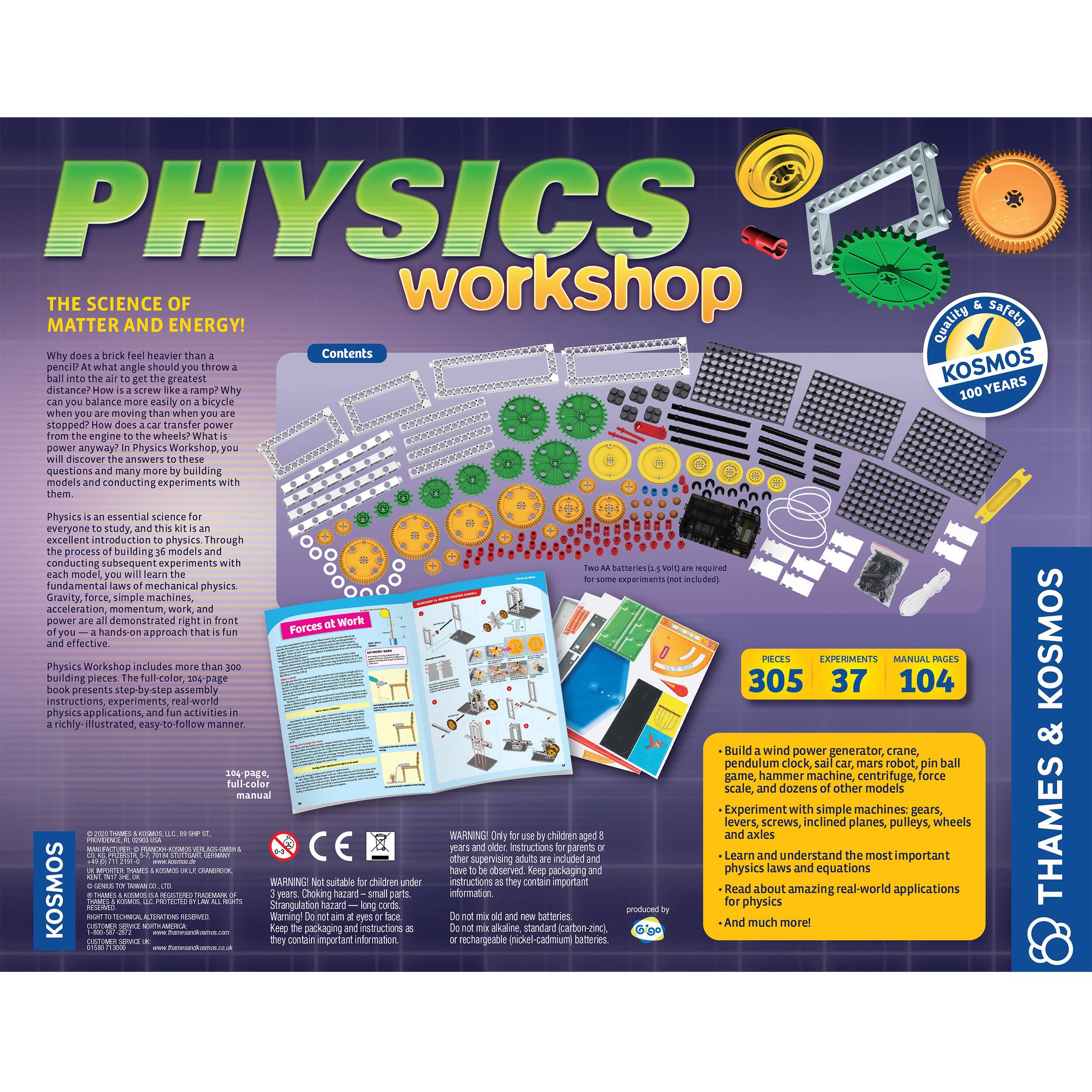 Thames & Kosmos Physics Workshop Experiment Kit U1 for sale online 