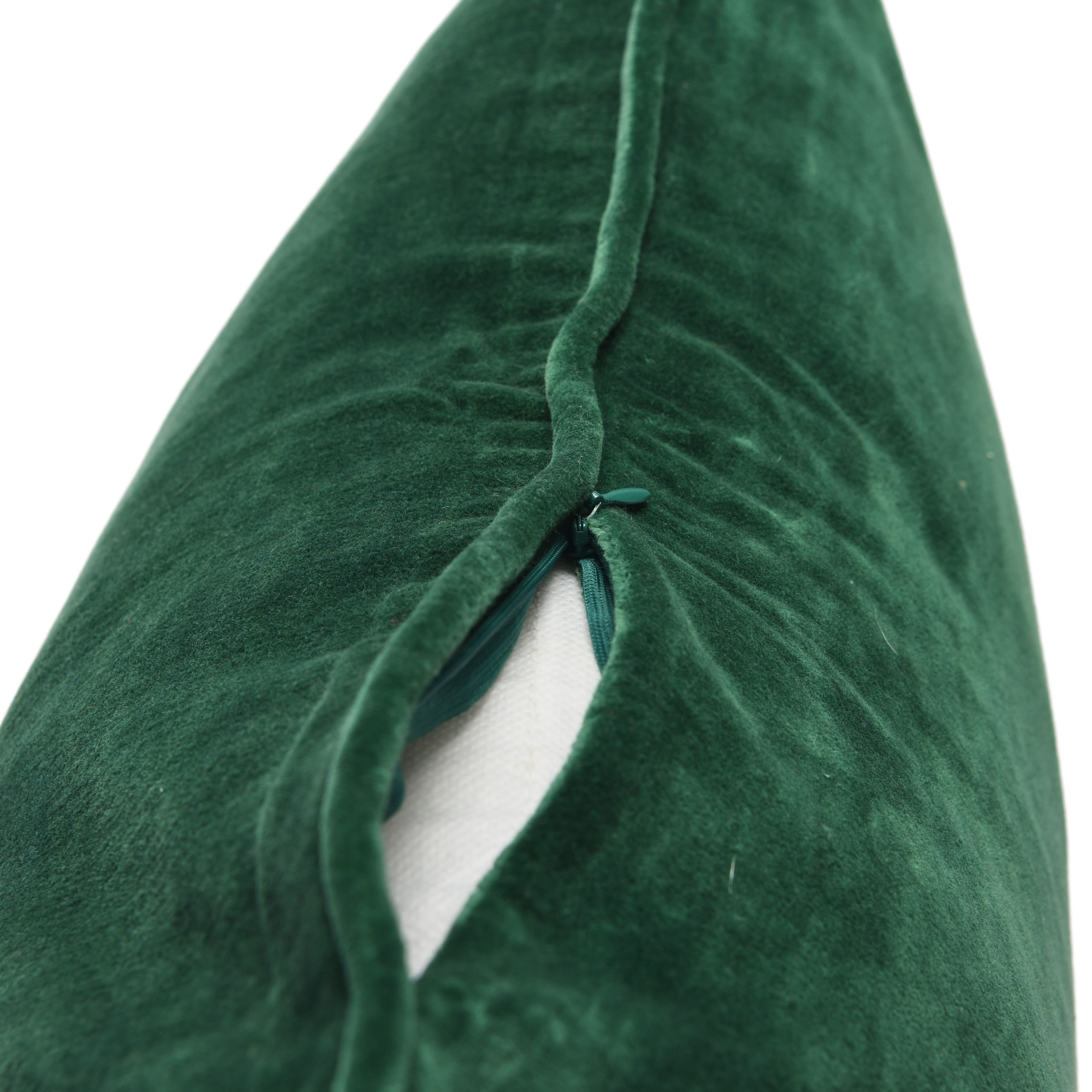 Hello Honey&#xAE; 20&#x22; Square Velvet Pillow Cover with Piping