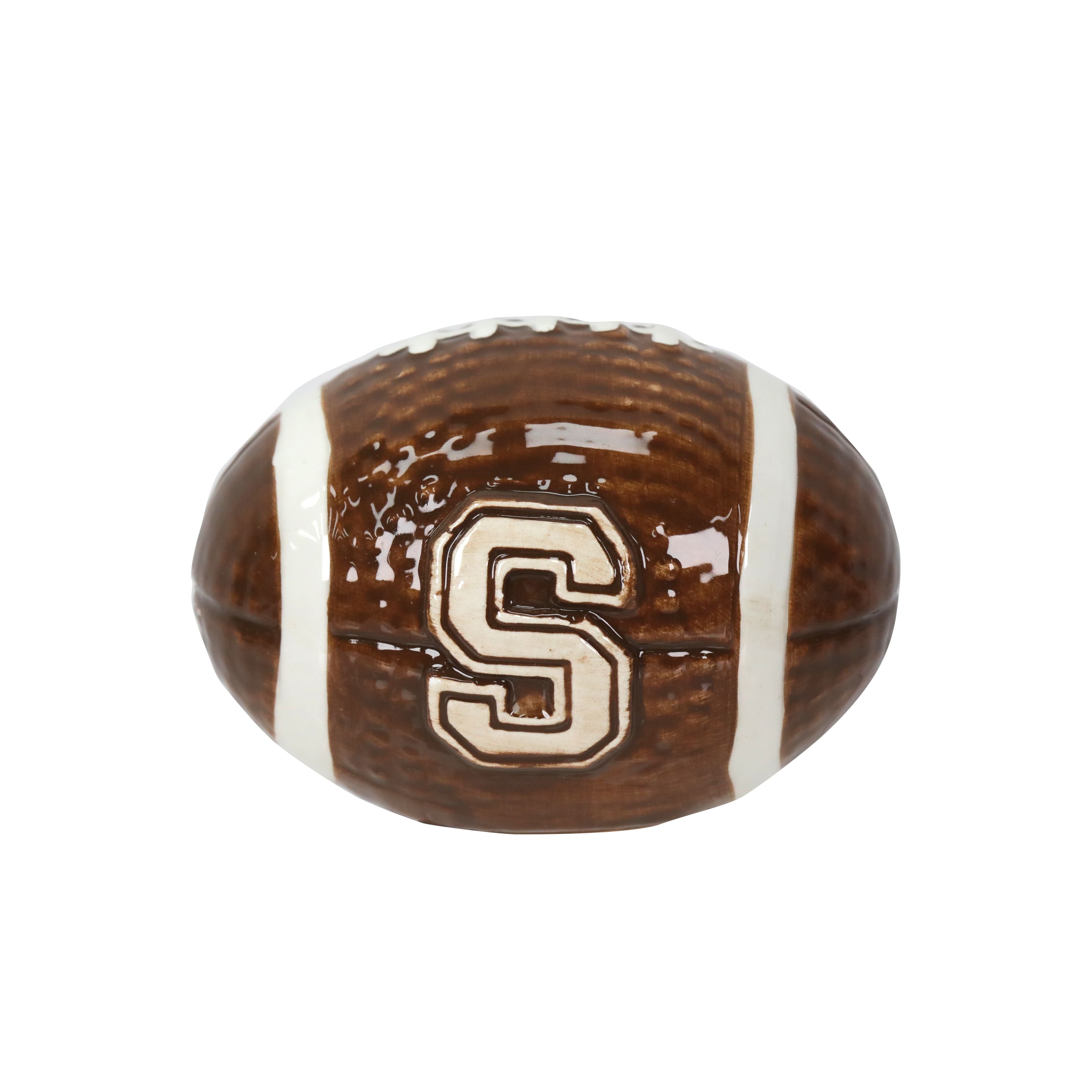 3.75"  Football Tailgate Monogram Décor by Celebrate It™