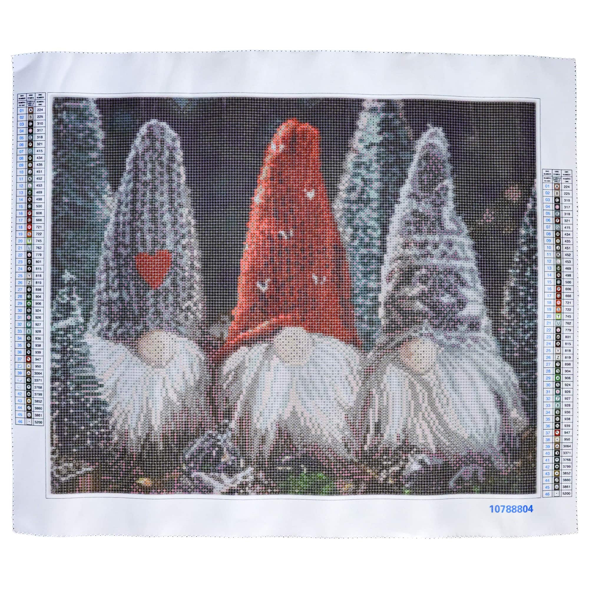 16&#x22; x 20&#x22; Gnomes Diamond Art Kit by Make Market&#xAE;