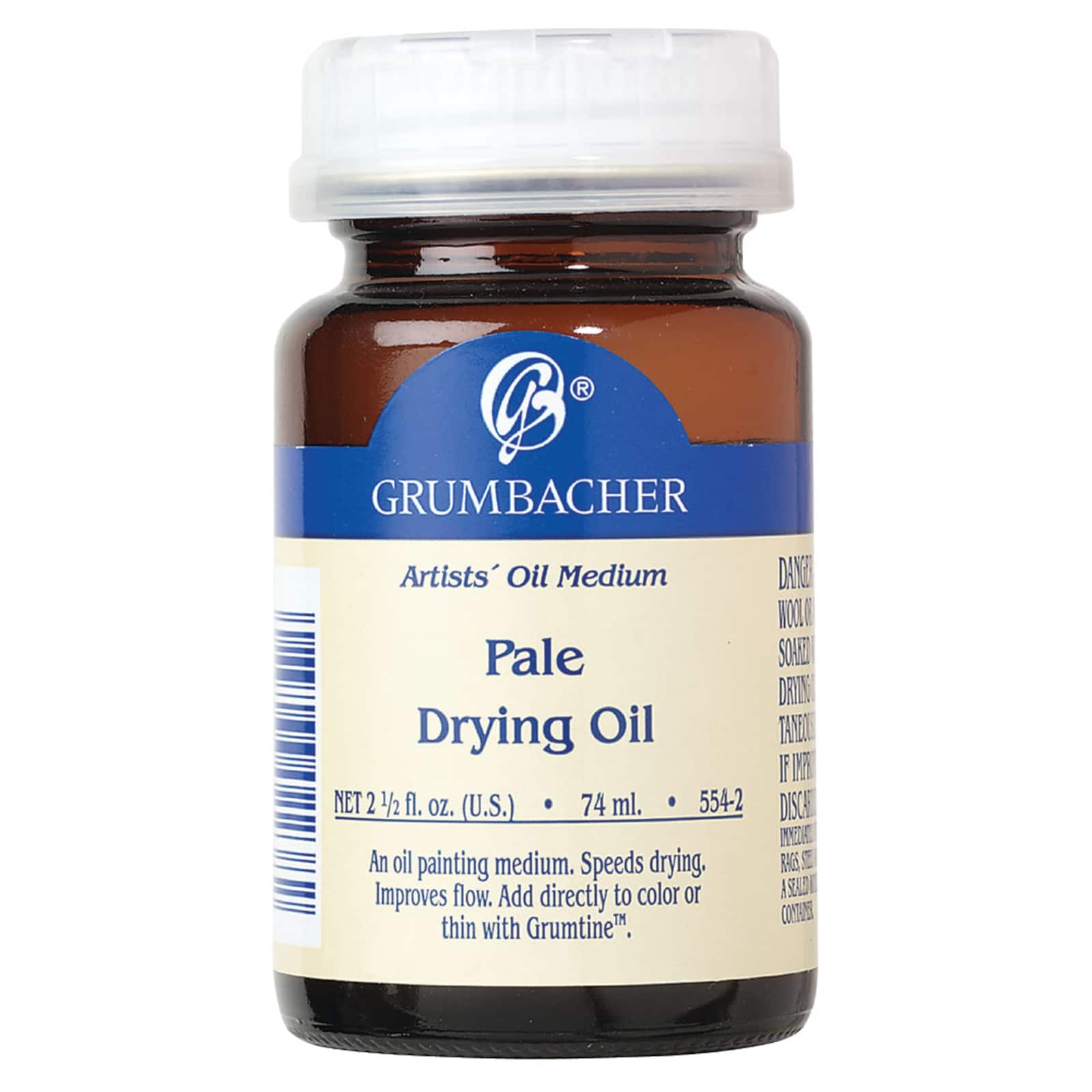 Grumbacher® Pale Drying Oil, 2.5oz. Michaels