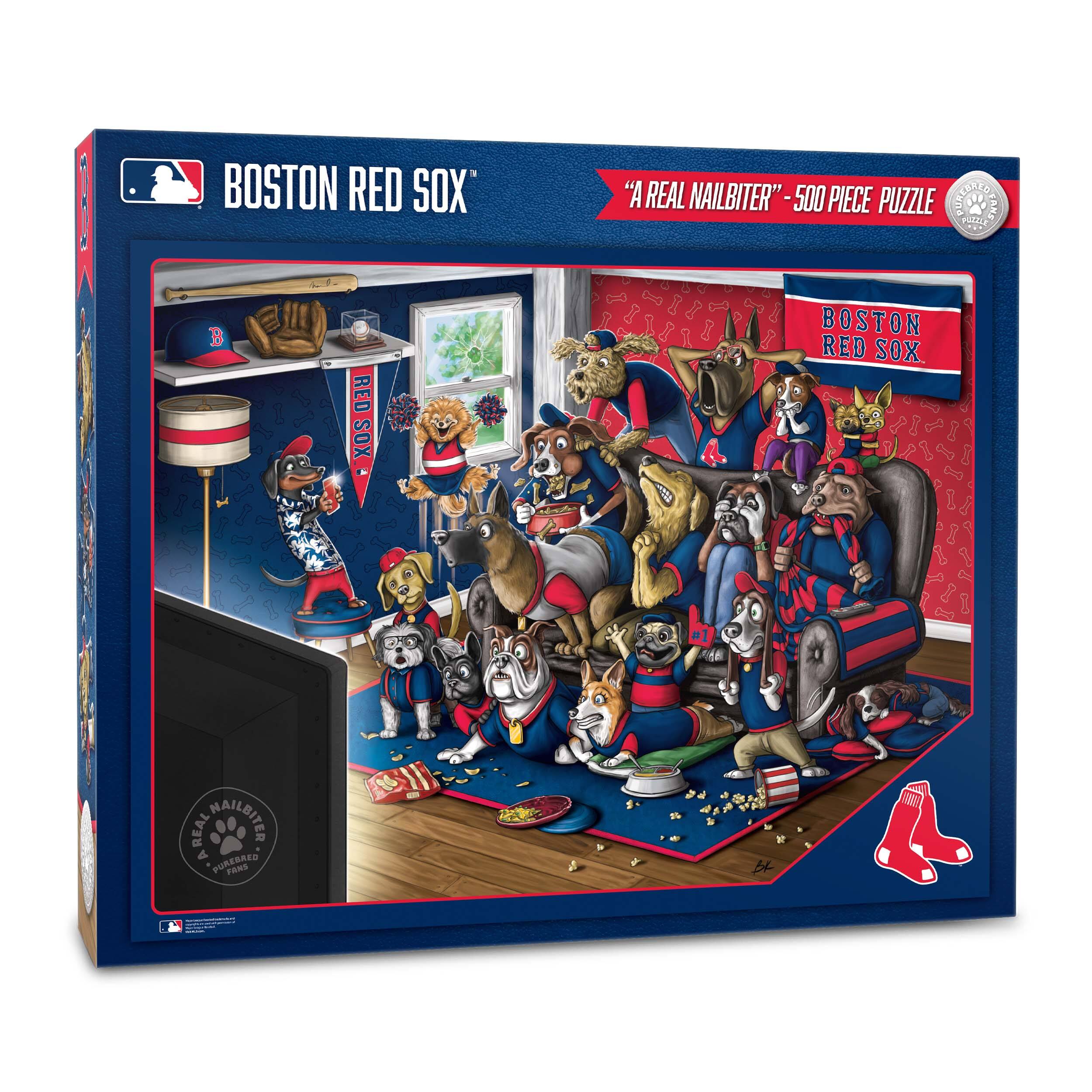 MLB Purebred Fans A Real Nailbiter 500 Piece Puzzle