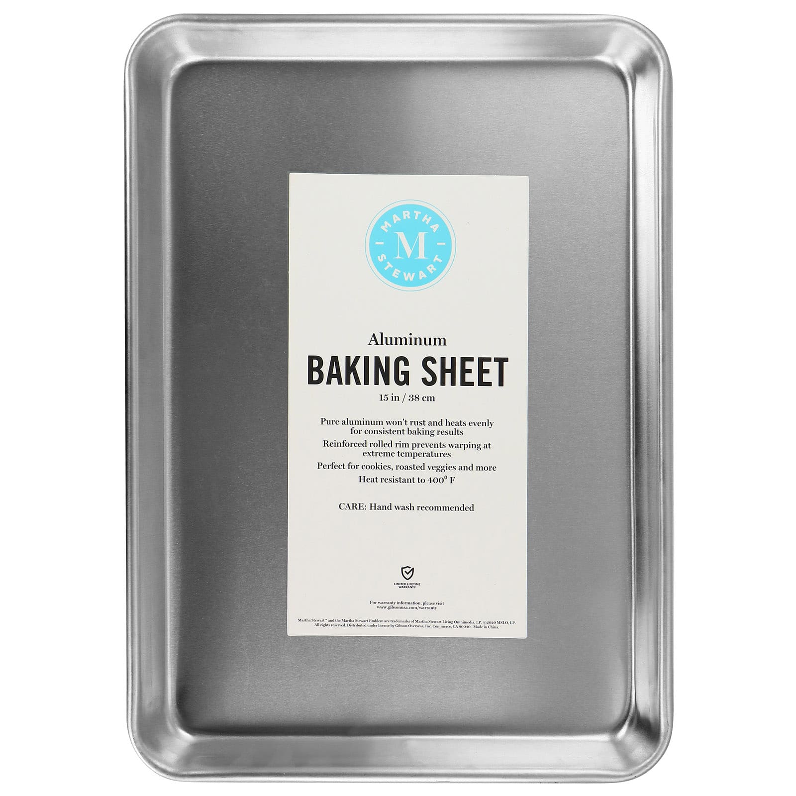 Martha Stewart 15&#x22; Aluminum Baking Sheet